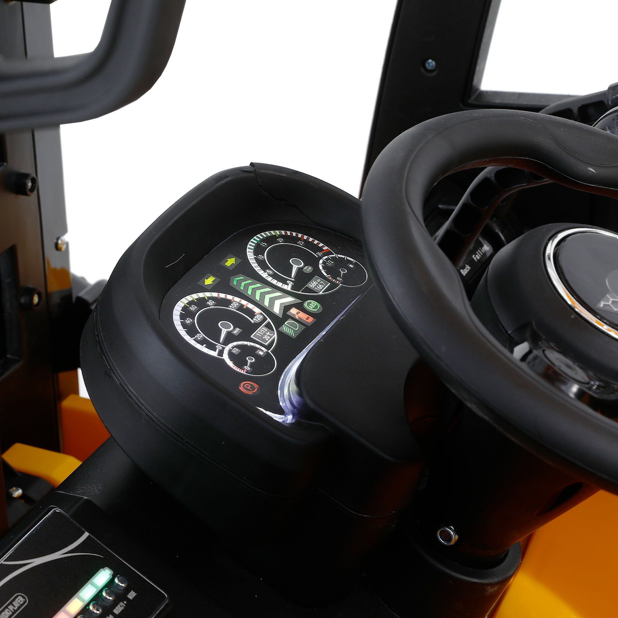 12V7A Electric Forklift Ride-On Car for Kids with Remote Control