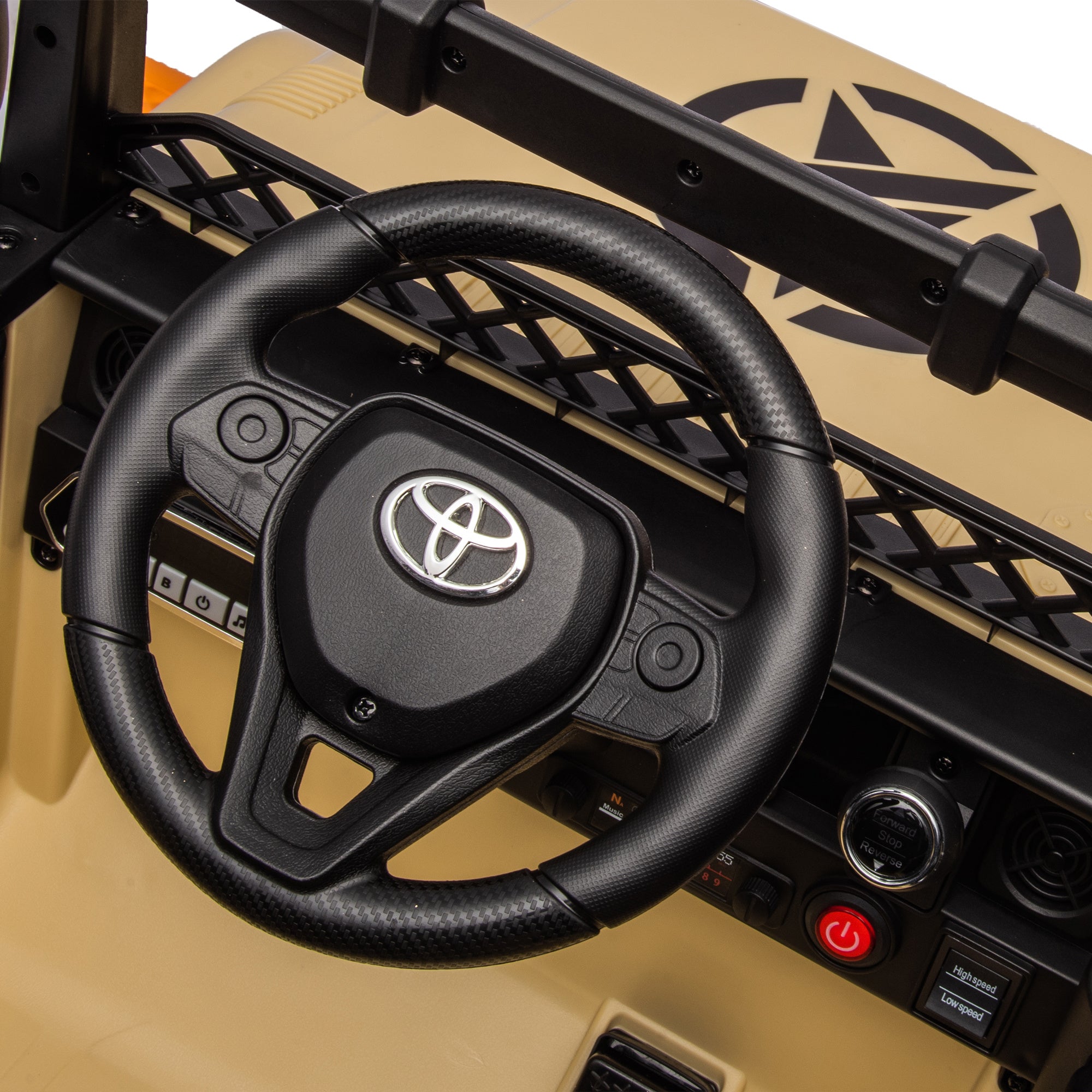 Toyota FJ Cruiser 12V Kids Ride-On Car with Remote Control