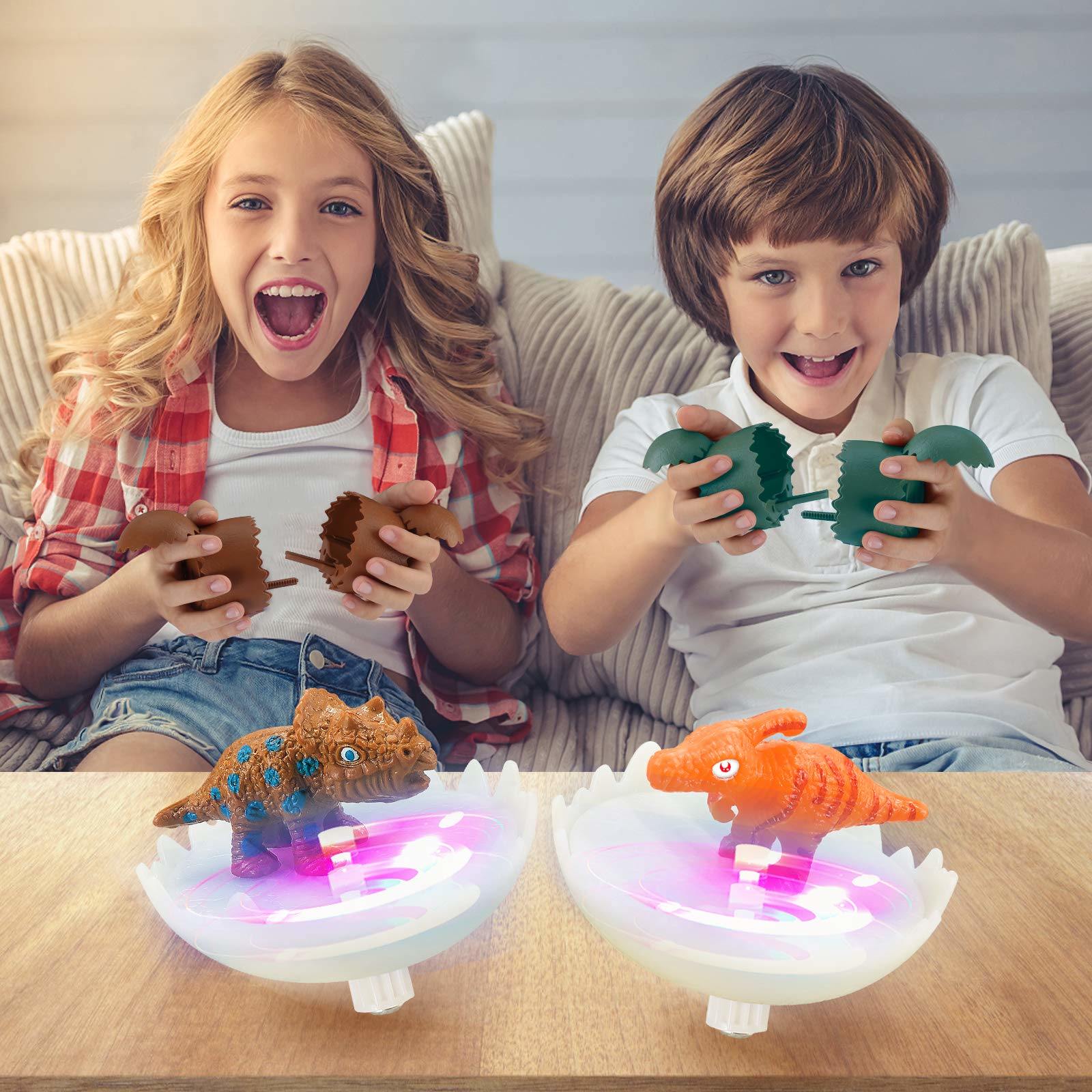 Spinning Dinosaur Egg Toys