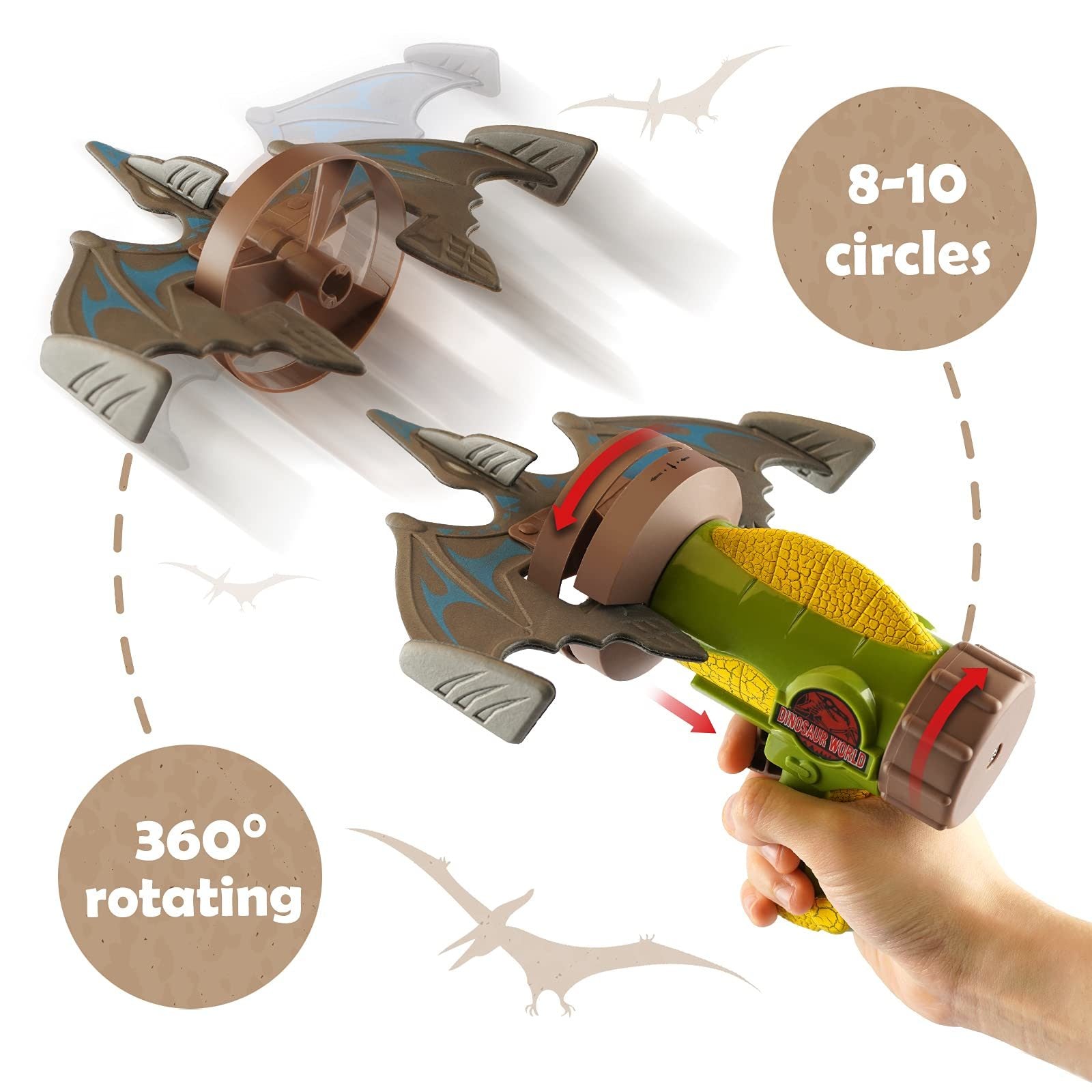 Dinosaur Airplane Launcher Game
