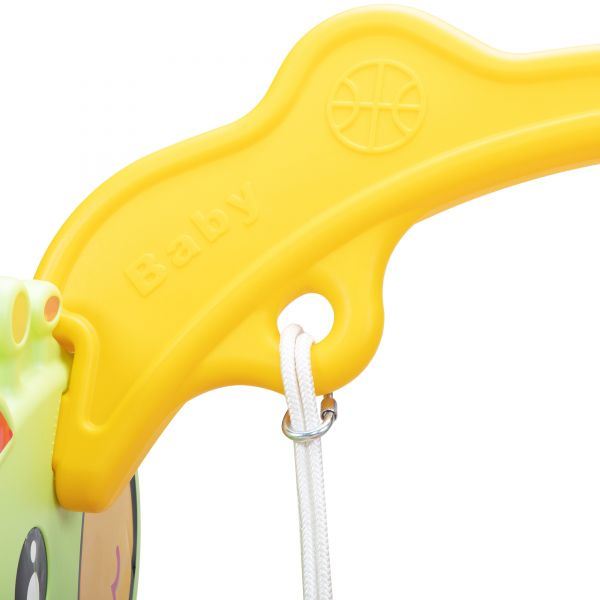 Extra-Long Slide and Swing Playset