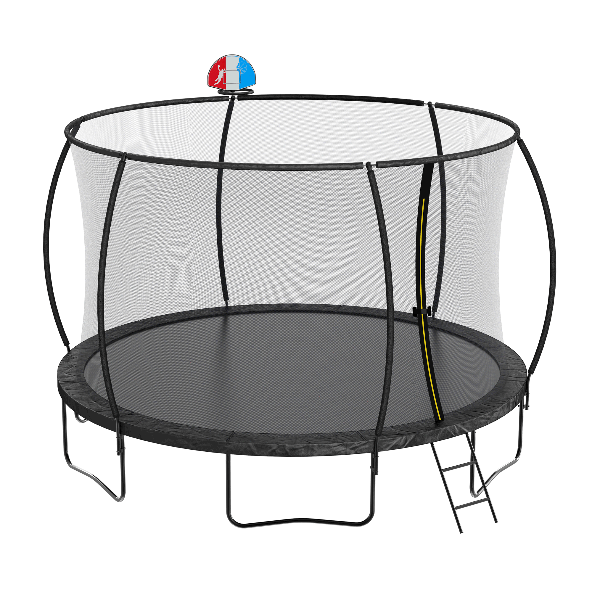 12FT Trampoline with Backboard