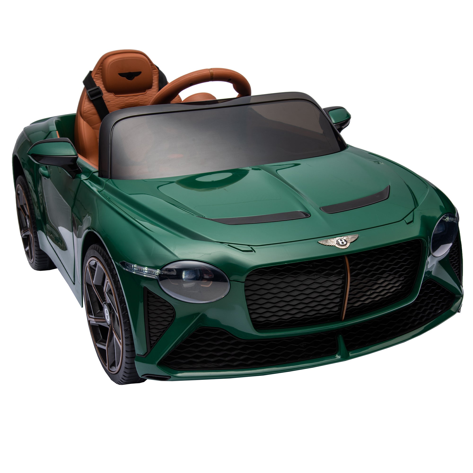 Bentley Mulsanne 12V 7A Kids Ride-On Car with Remote Control (Green)