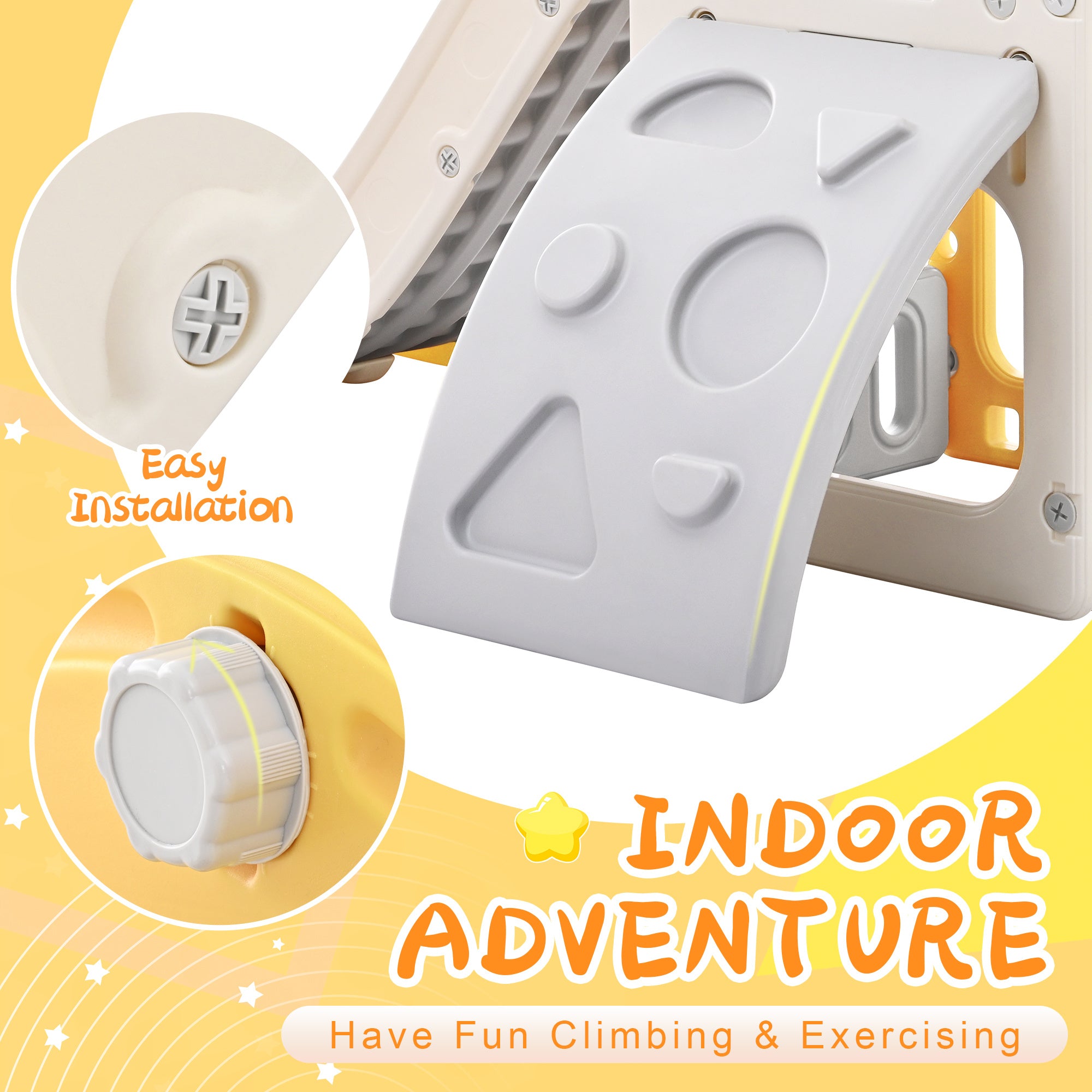 5-in-1 Toddler Playground with Slide