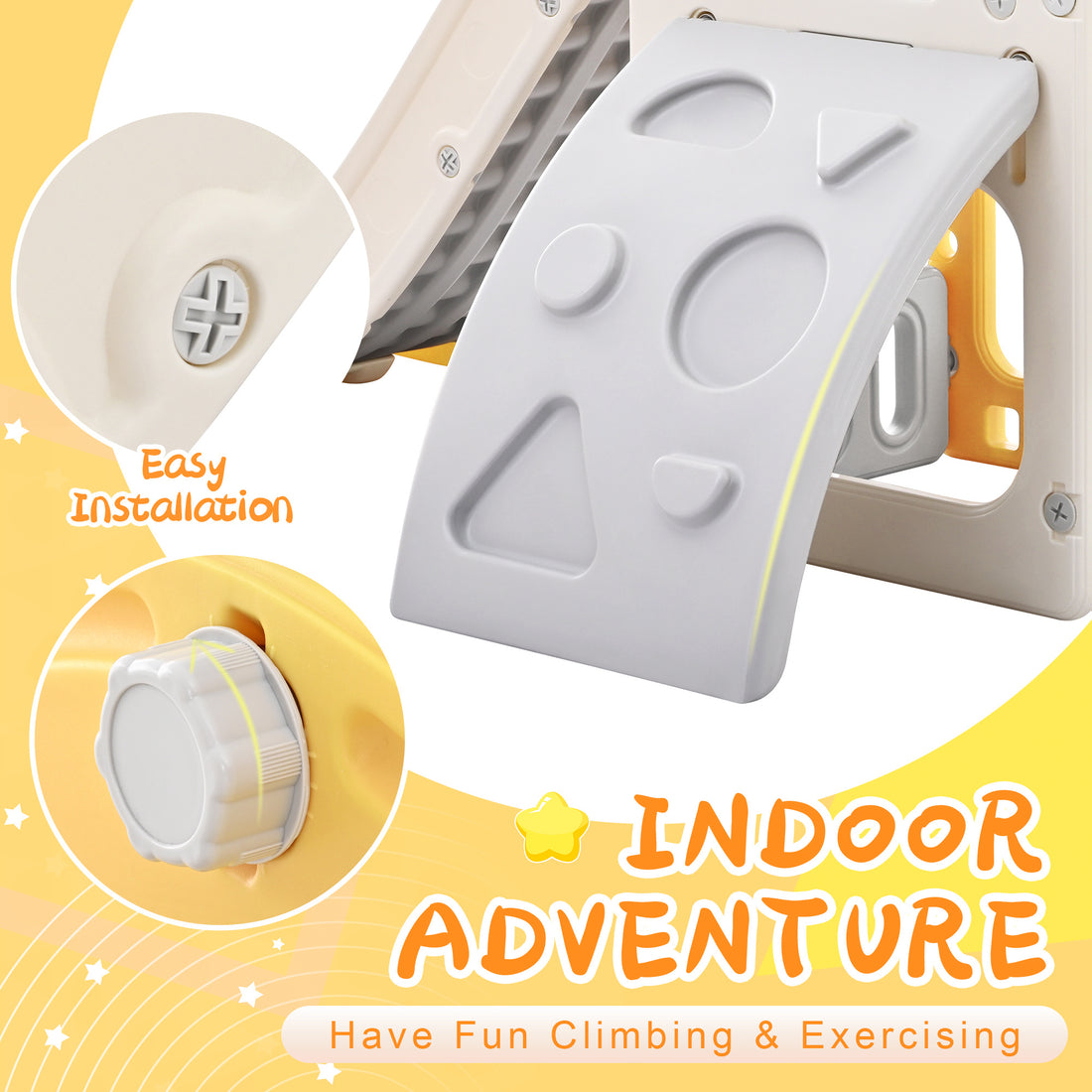 5-in-1 Toddler Playground with Slide