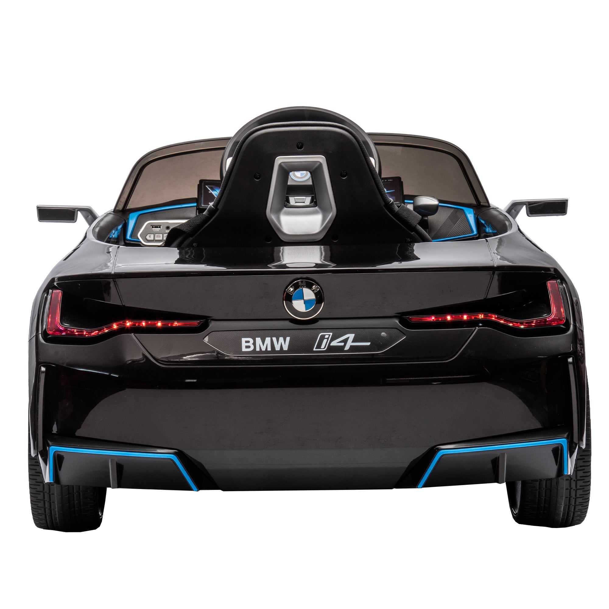 BMW I4 12V Kids Ride-On Car with Remote Control (black)