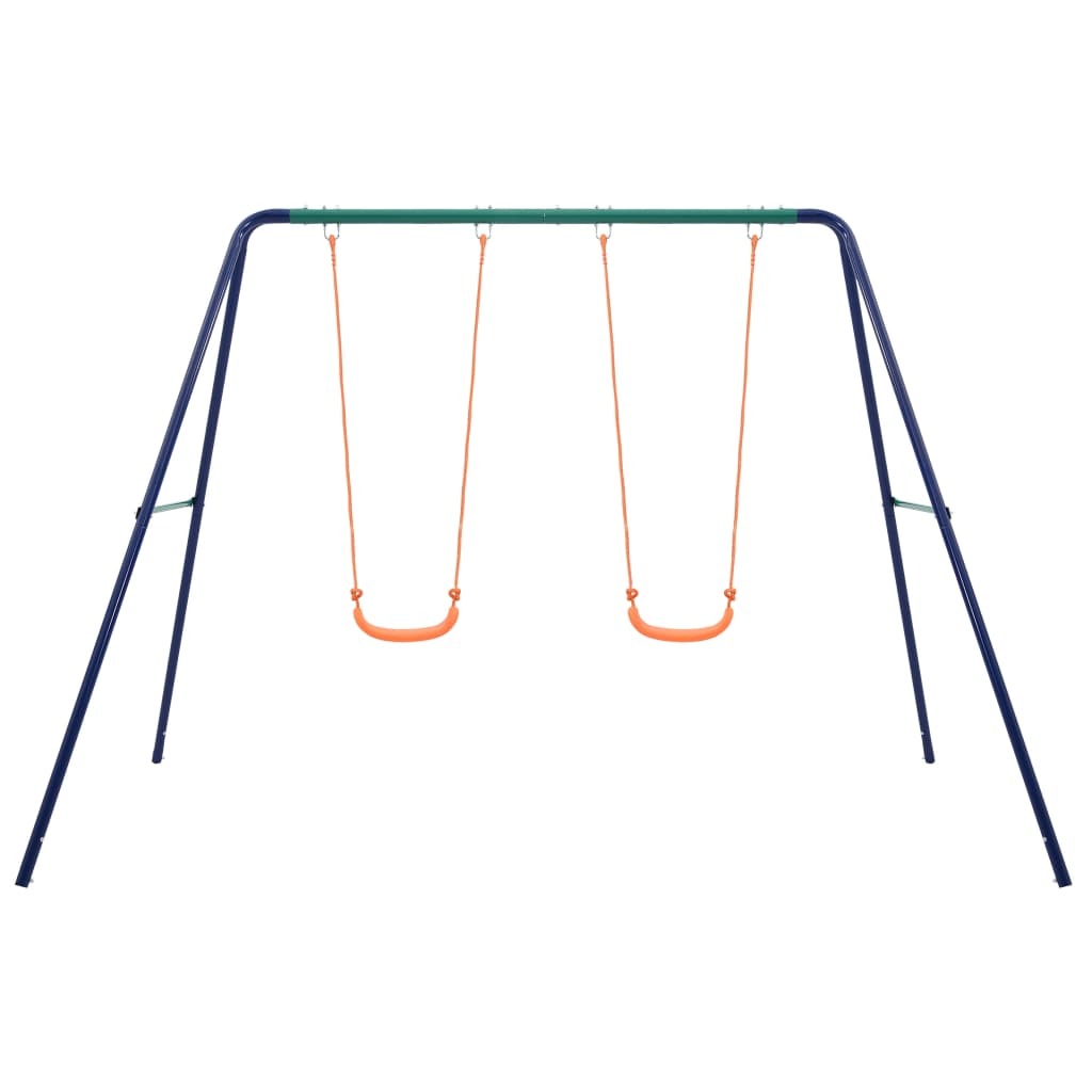 2-Seat Steel Swing Set