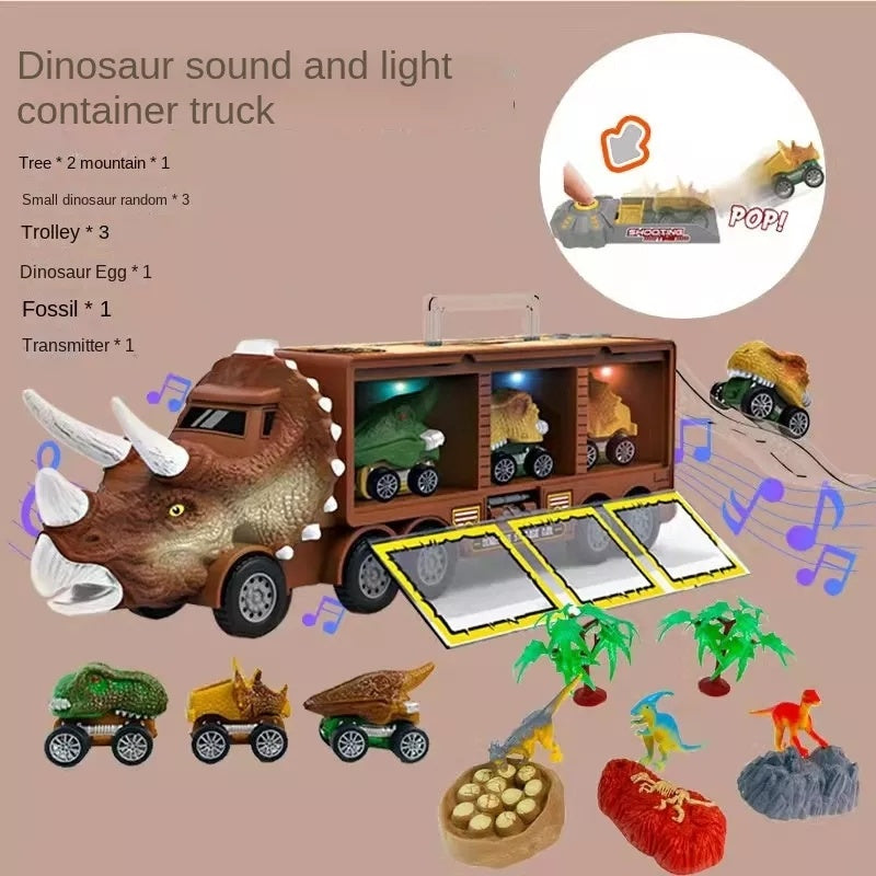 Dinosaur Toy Car with Lights