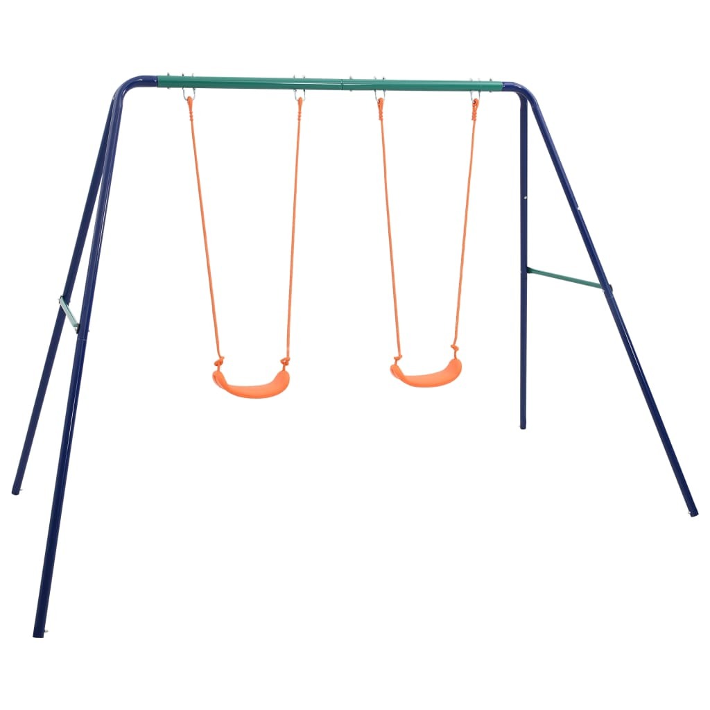2-Seat Steel Swing Set
