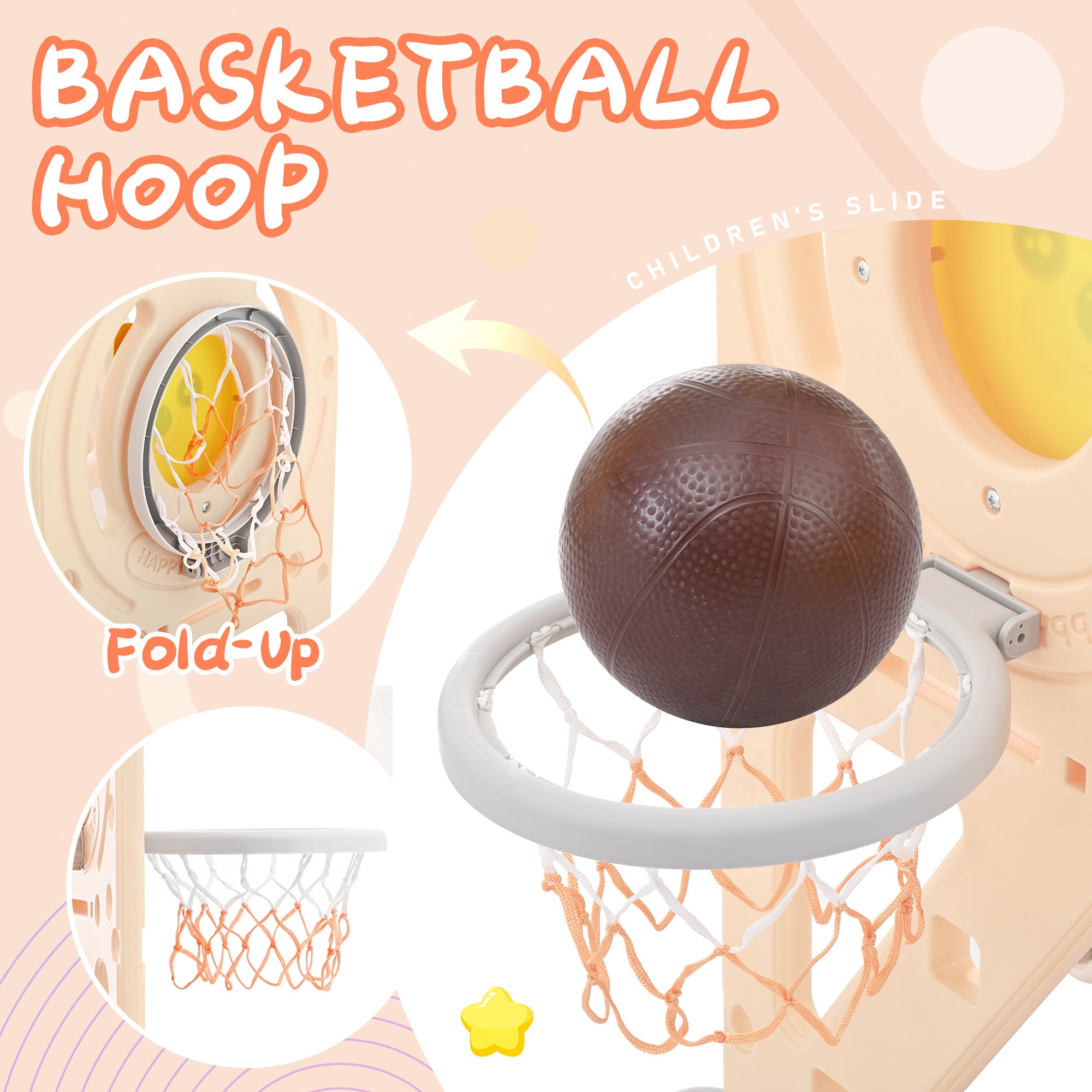 5-in-1 Toddler Playground with Slide