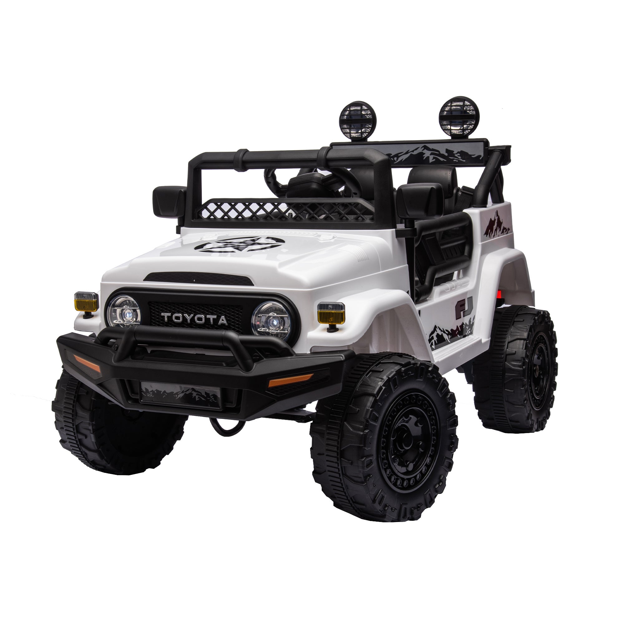 Toyota FJ Cruiser 12V Kids Ride-On Car with Remote Control