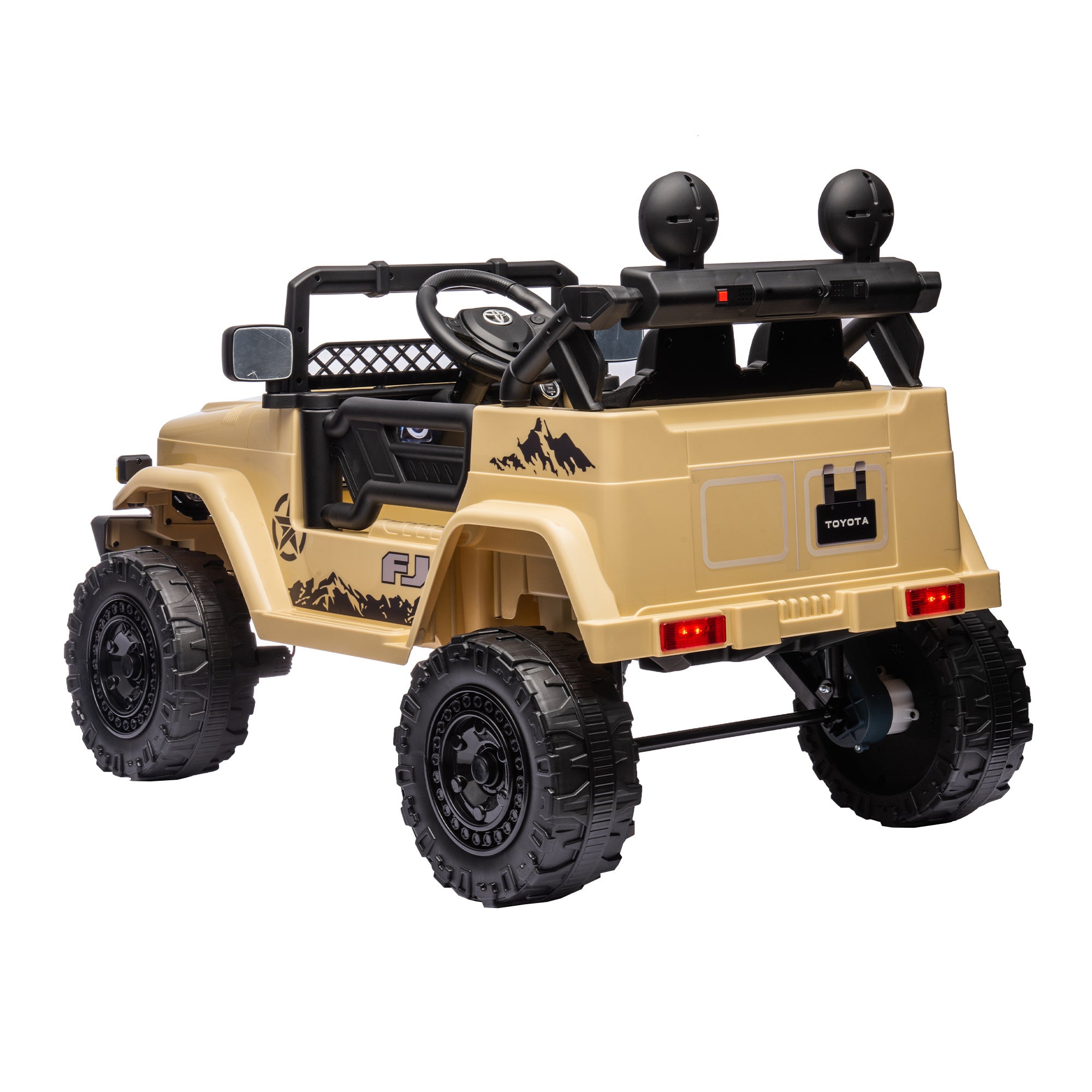 Toyota FJ Cruiser 12V Kids Ride-On Car with Remote Control