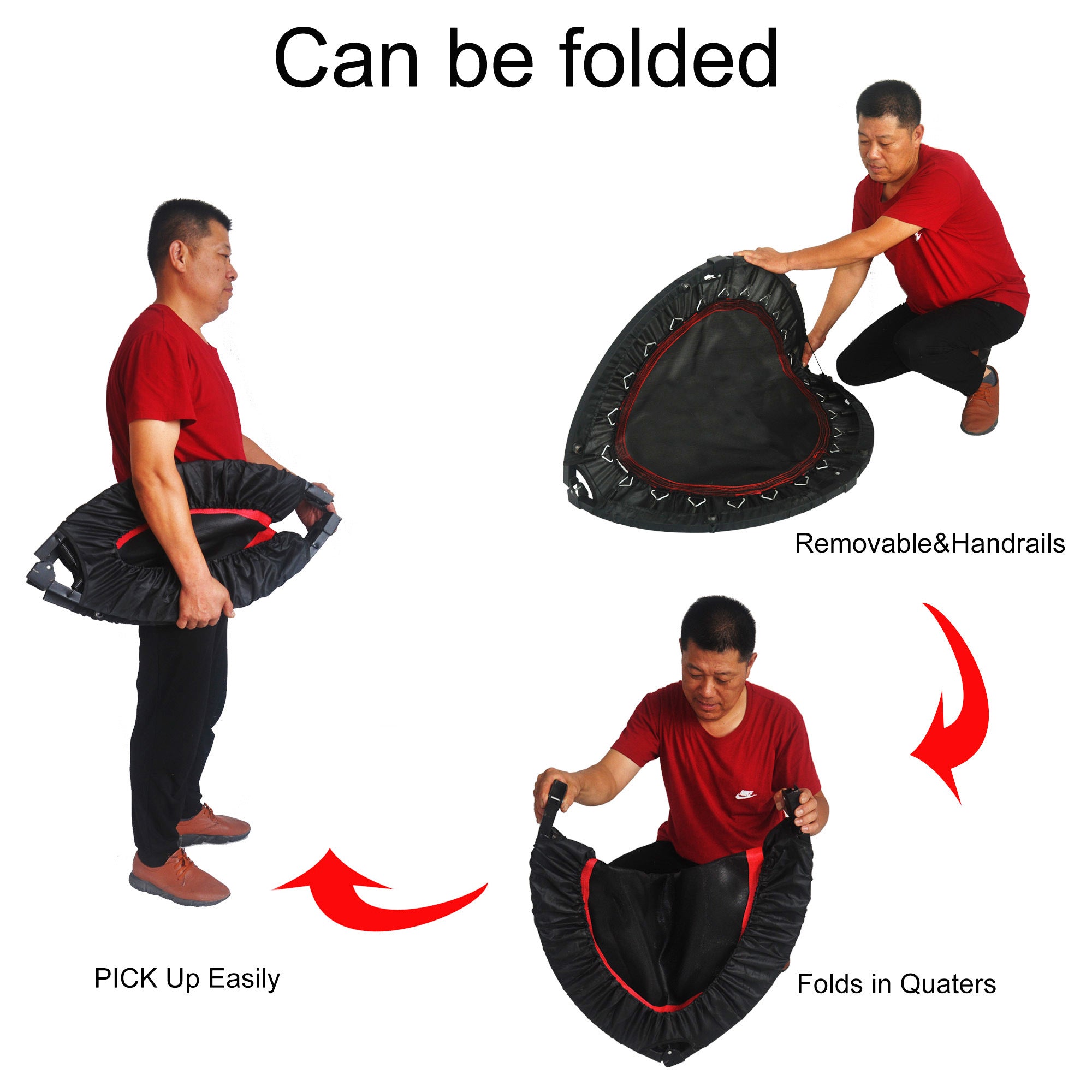 40-Inch Mini Exercise Trampoline