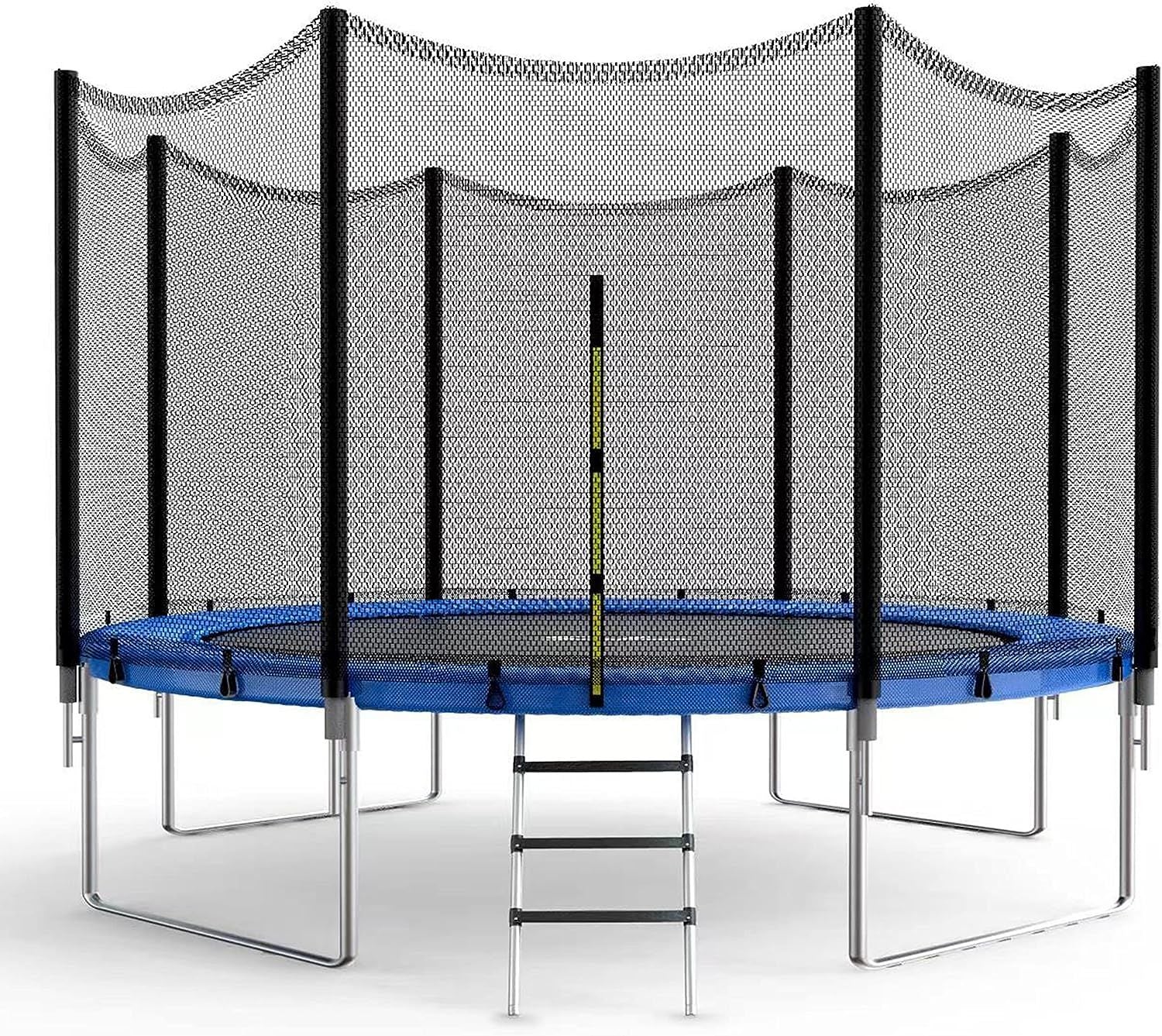 14FT Kids Trampoline with Accessories - Blue