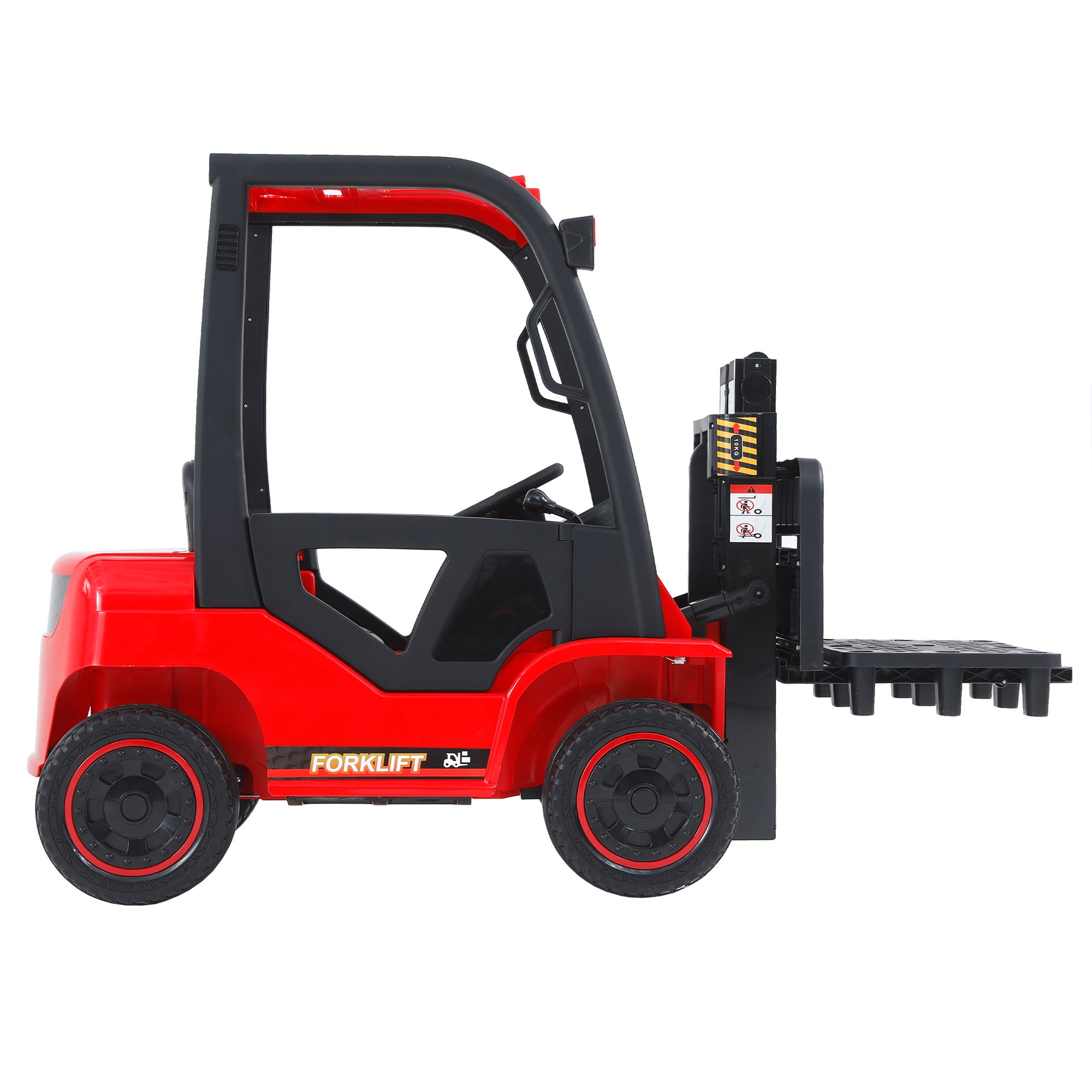 12V7A Electric Forklift Ride-On Car for Kids with Remote Control