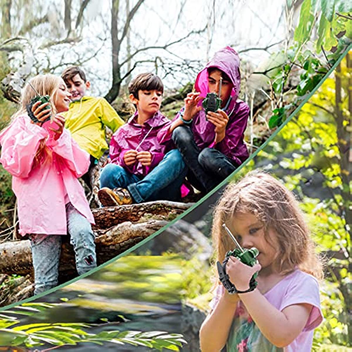 7-in-1 Spy Watch Walkie Talkies