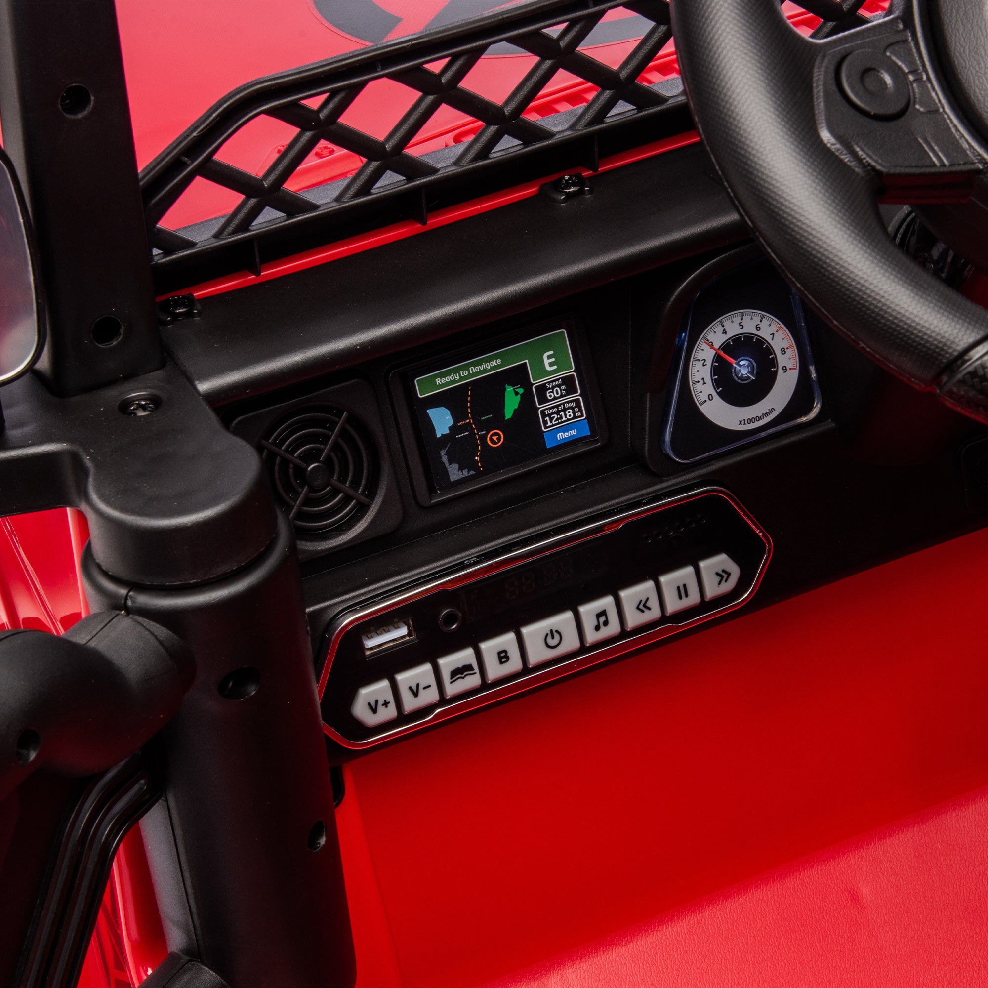 Toyota FJ Cruiser 12V Kids Ride-On Car with Remote Control