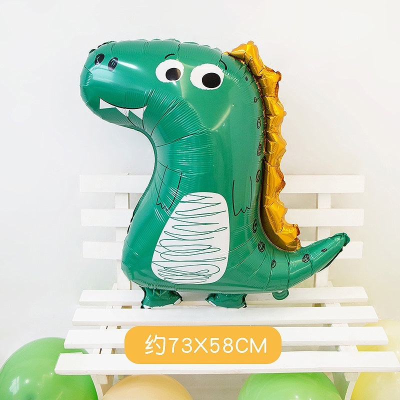 Cute Dinosaur Aluminum Foil Balloon