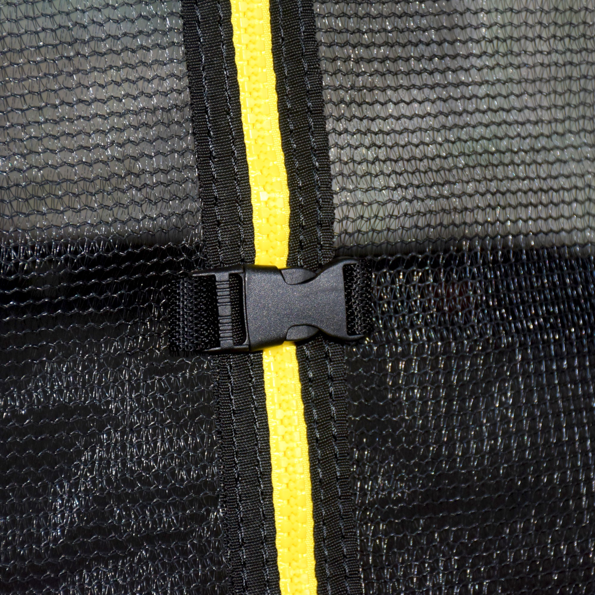 12FT Big Trampoline with Safety - Black & Blue