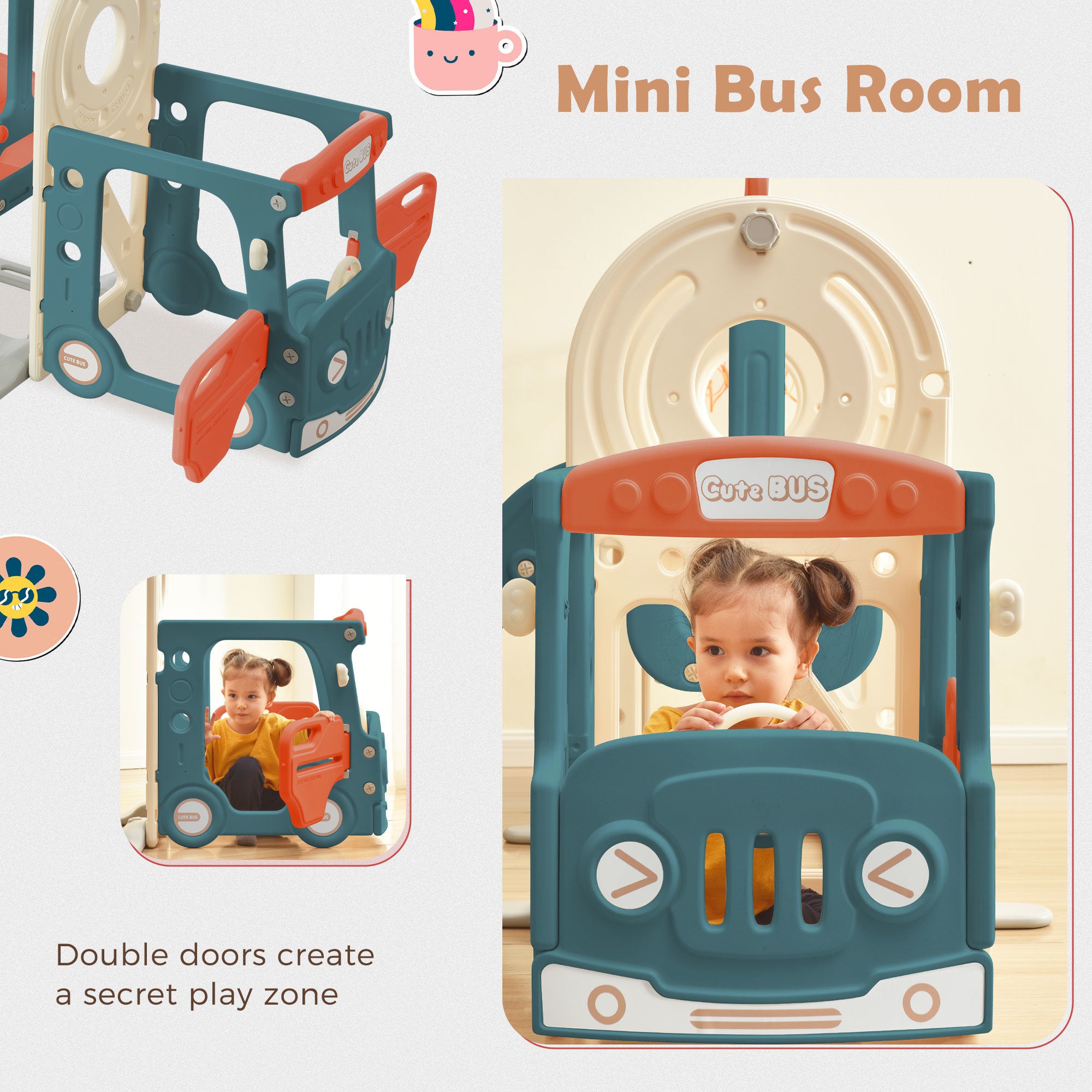 Kids' Bus Play Structure