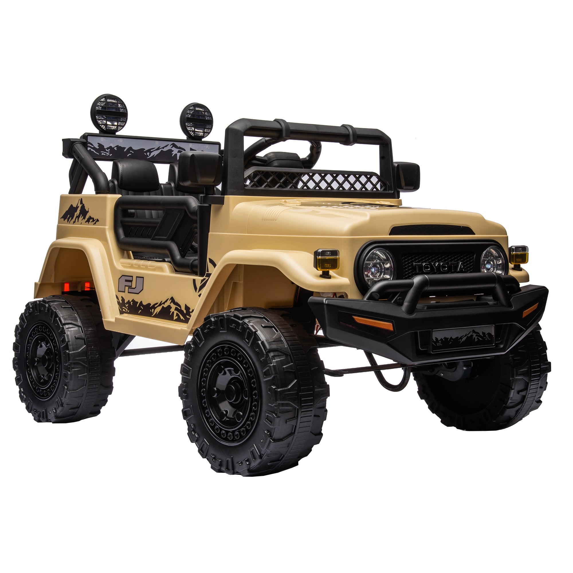 Toyota FJ Cruiser 12V Kids Ride-On Car with Remote Control