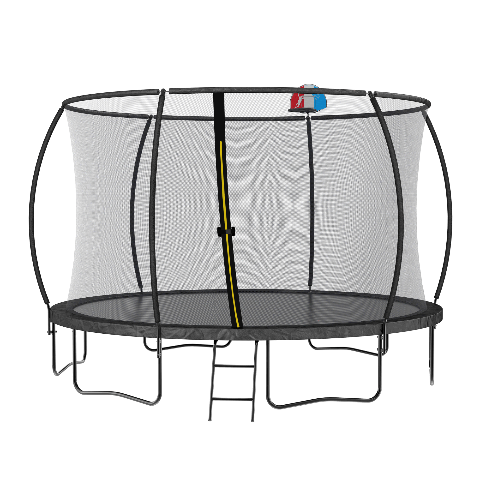 14FT Trampoline with Backboard