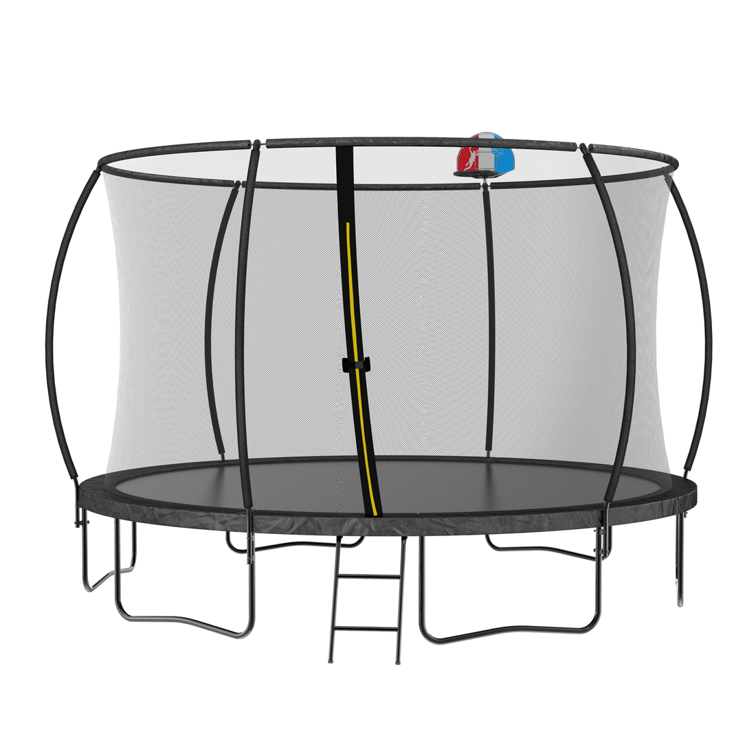 14FT Trampoline with Backboard