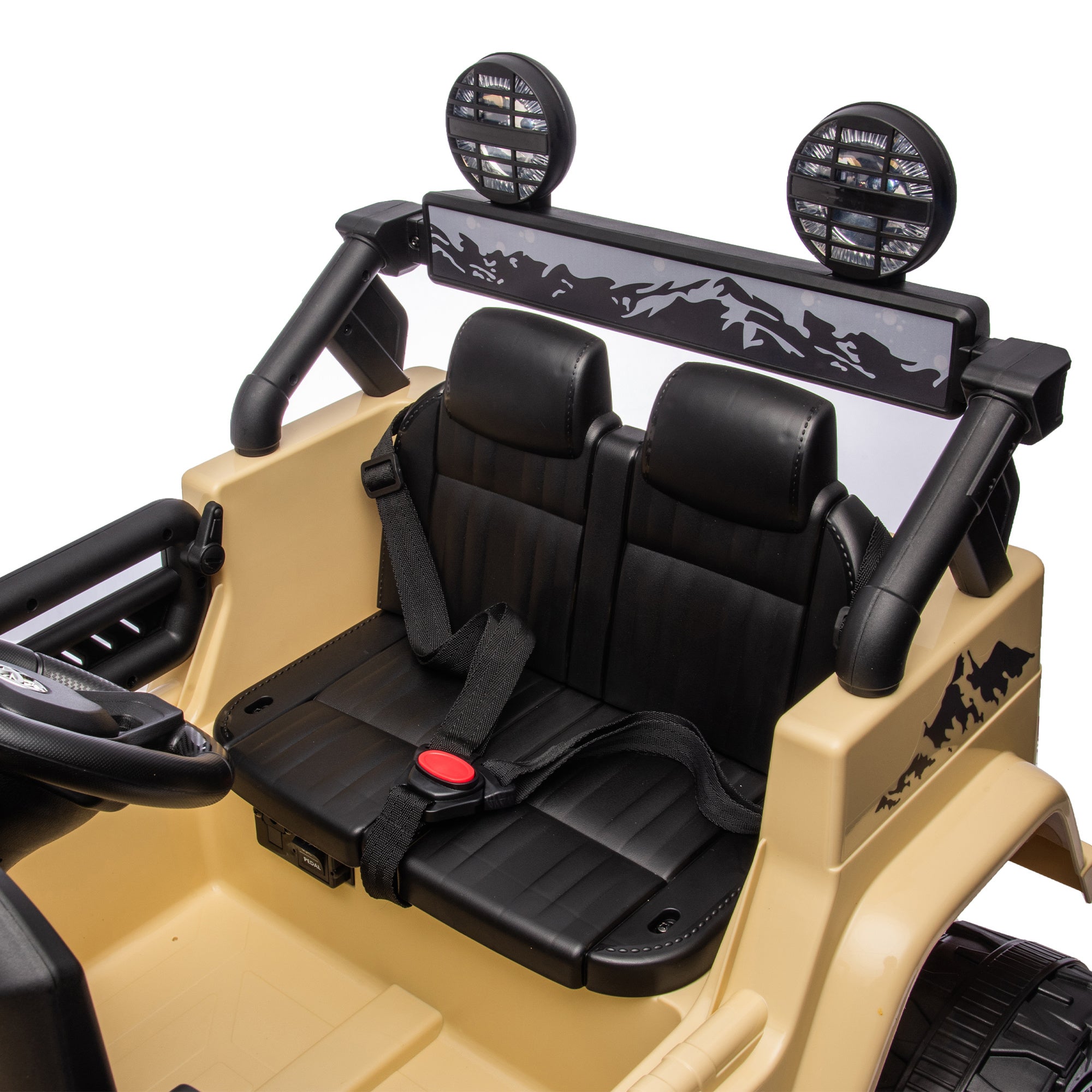 Toyota FJ Cruiser 12V Kids Ride-On Car with Remote Control