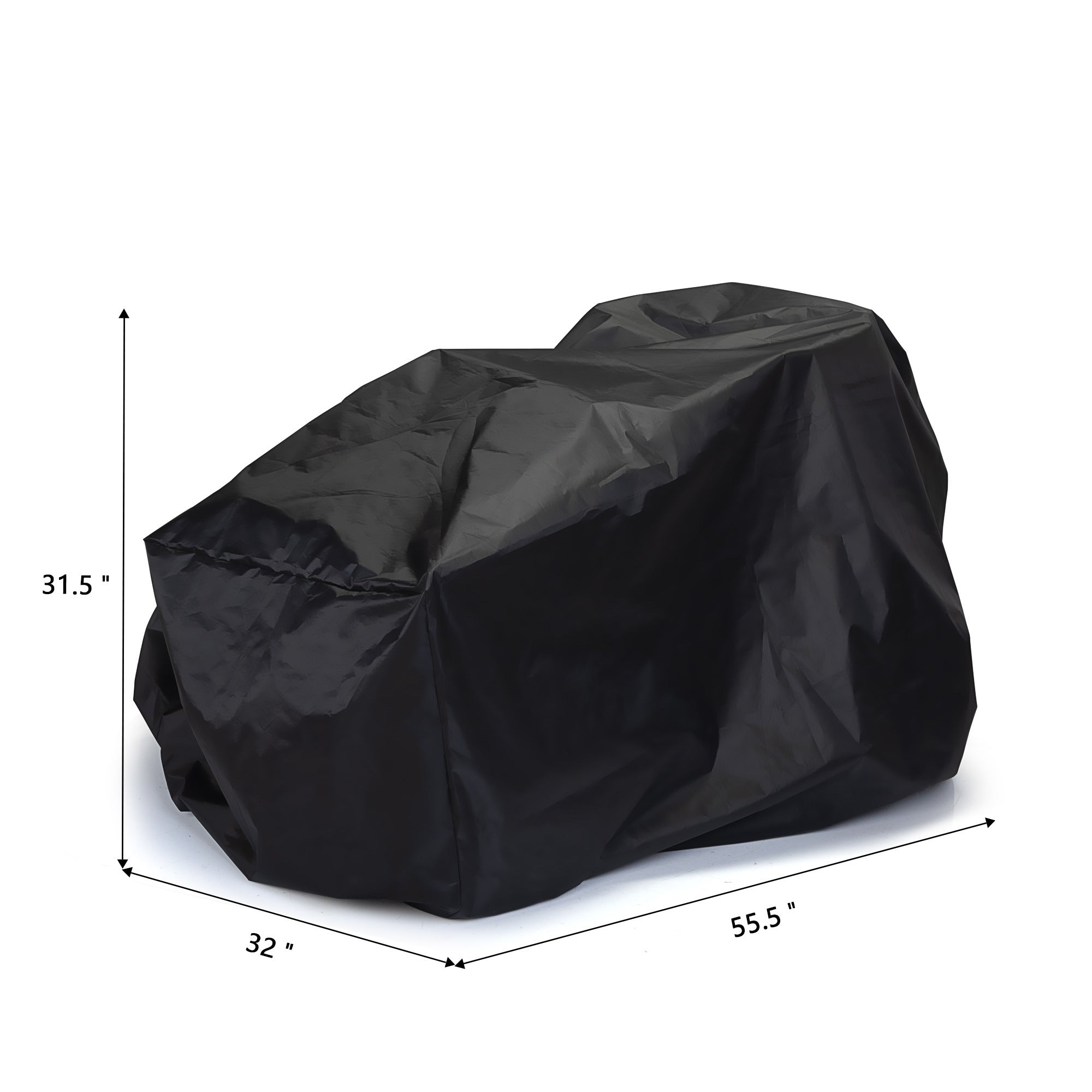 Kids Ride-On Toy Car Cover - Outdoor Protective Cover for Children's Vehicles, Black XH