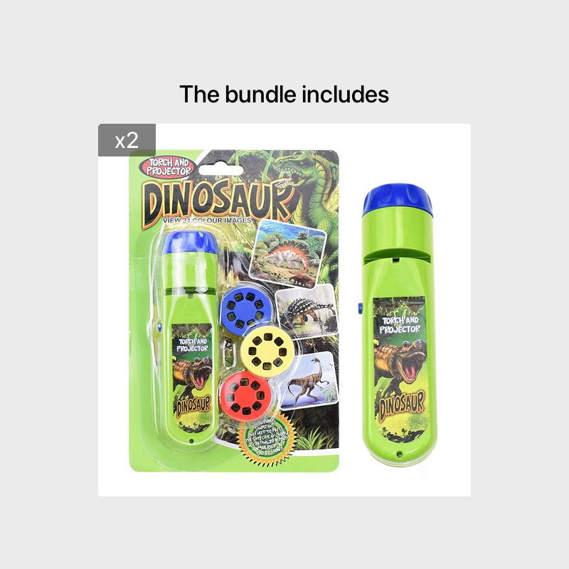 Dinosaur Projection Flashlight for Kids