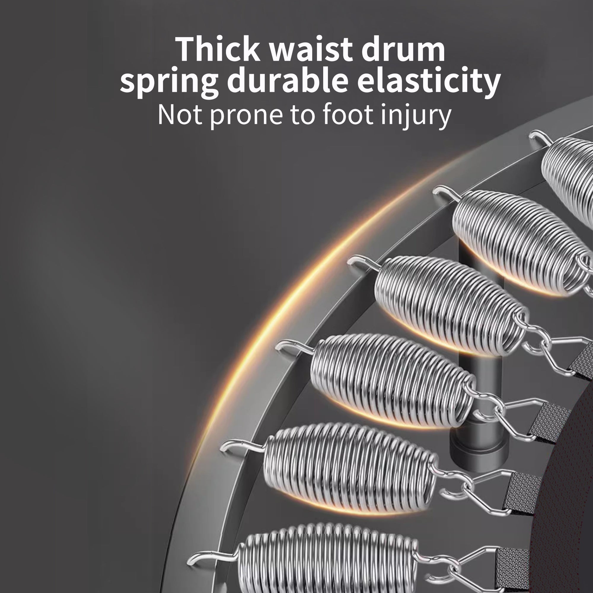 40-Inch Mini Exercise Trampoline (Black)