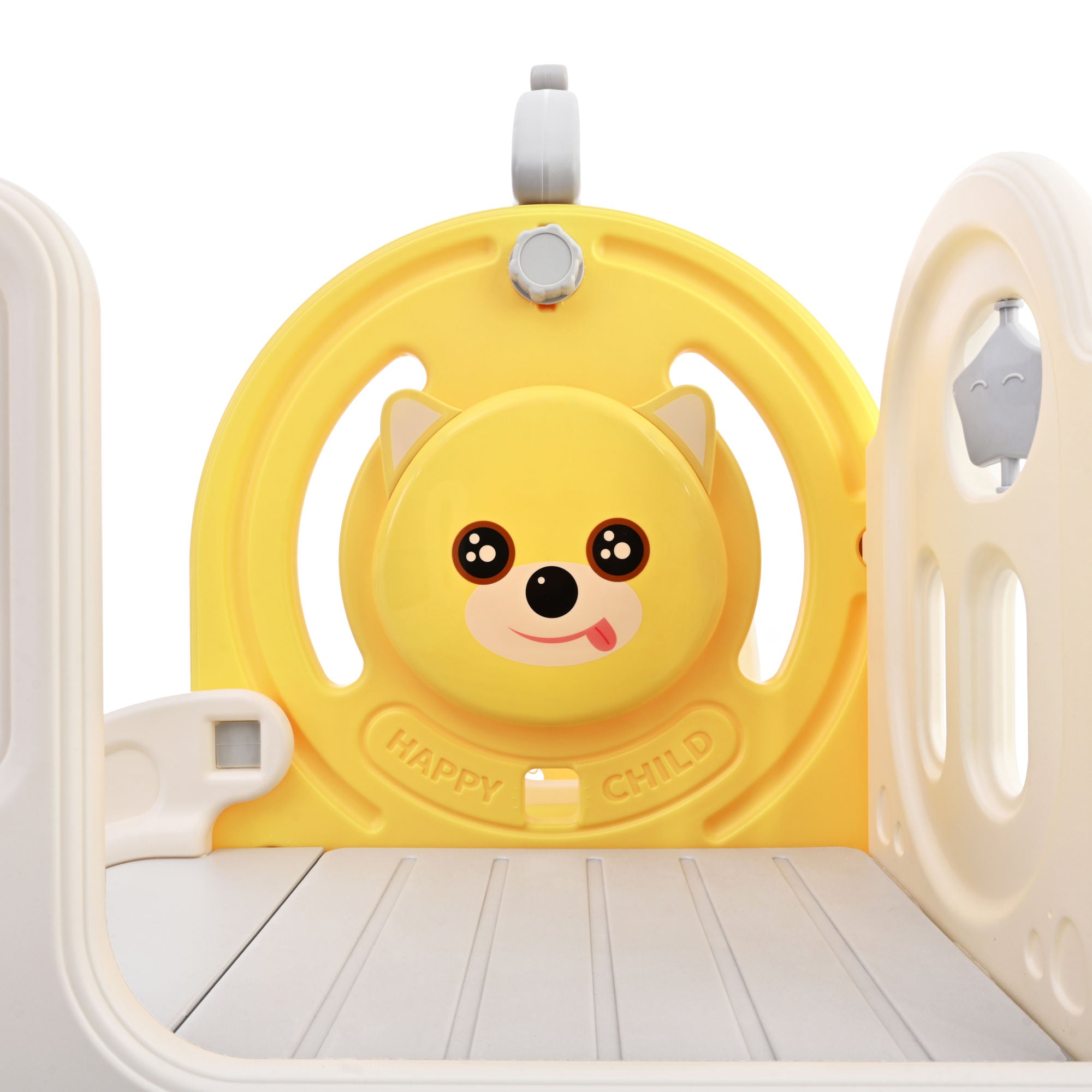 5-in-1 Toddler Playground Set (Yellow)