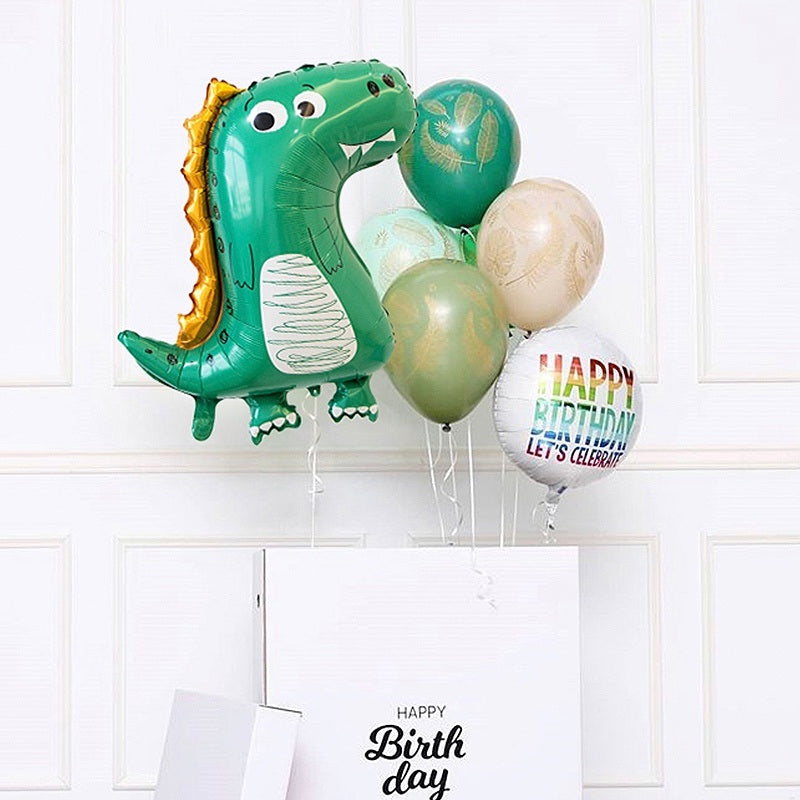 Cute Dinosaur Aluminum Foil Balloon
