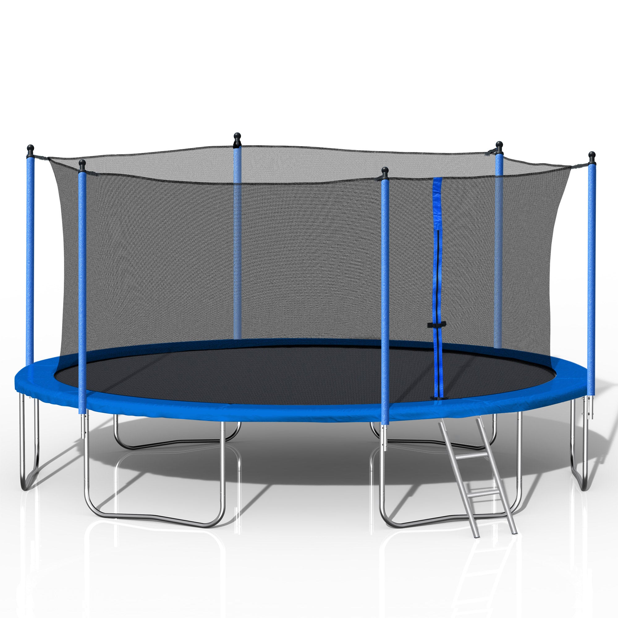 14FT Trampoline with Safety Enclosure