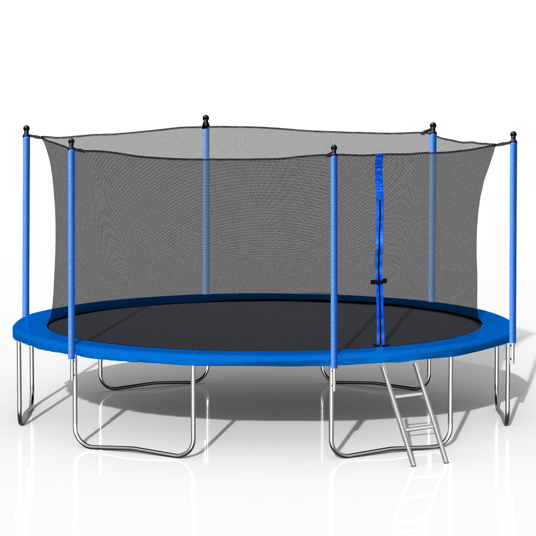 14FT Trampoline with Safety Enclosure