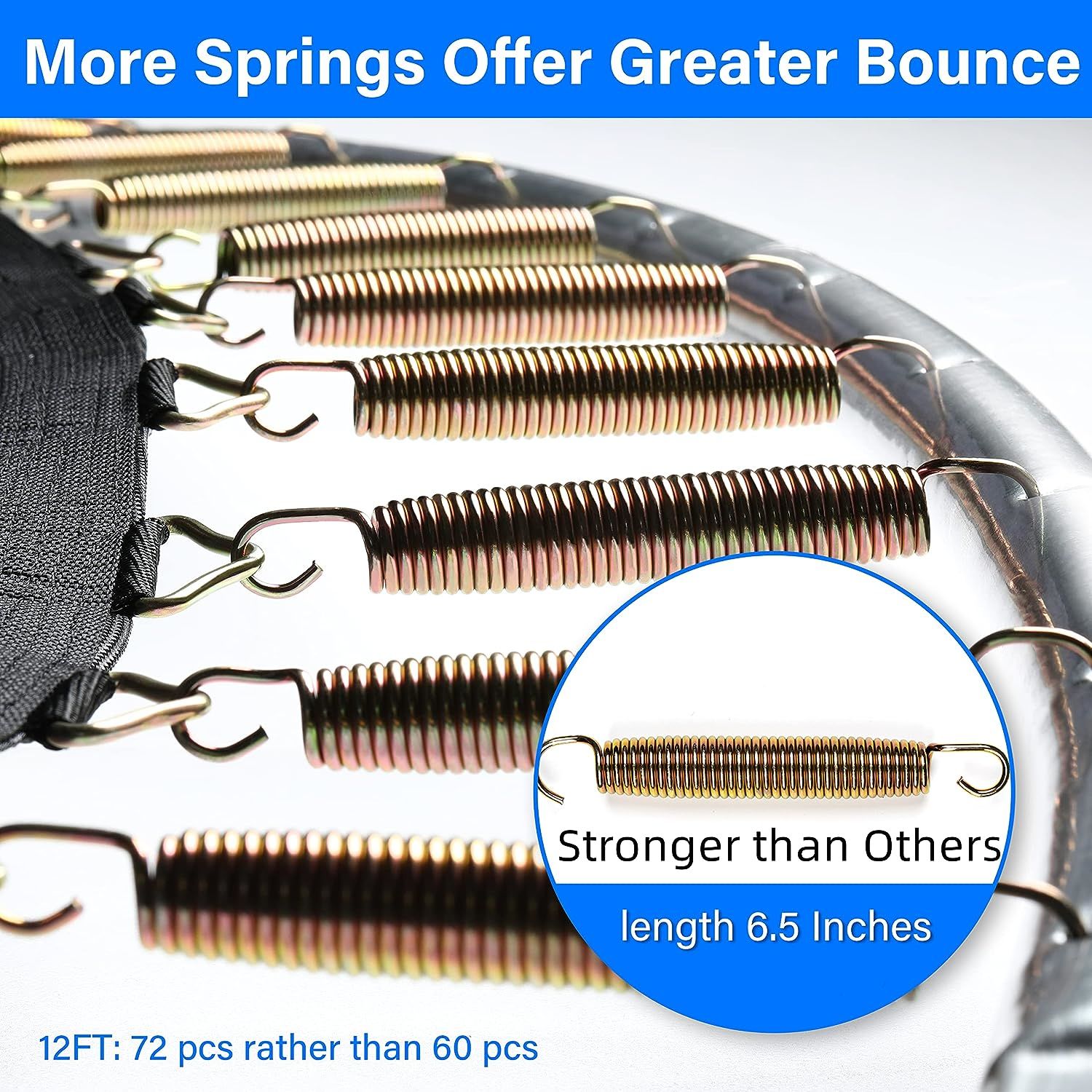 12FT Trampoline with Strong Safety Net