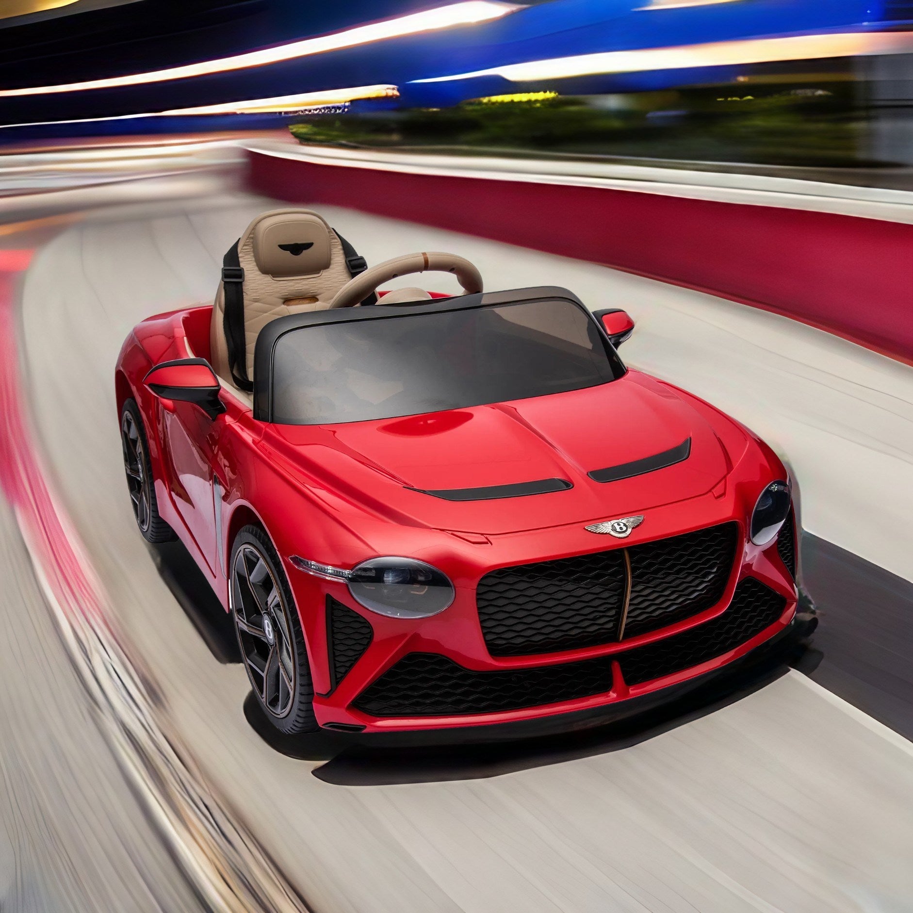 Bentley Mulsanne 12V 7A Kids Ride-On Car with Remote Control (red)