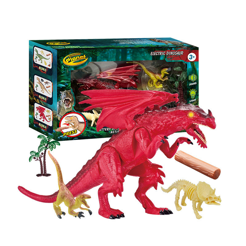Hand Press Dinosaur Toy Set