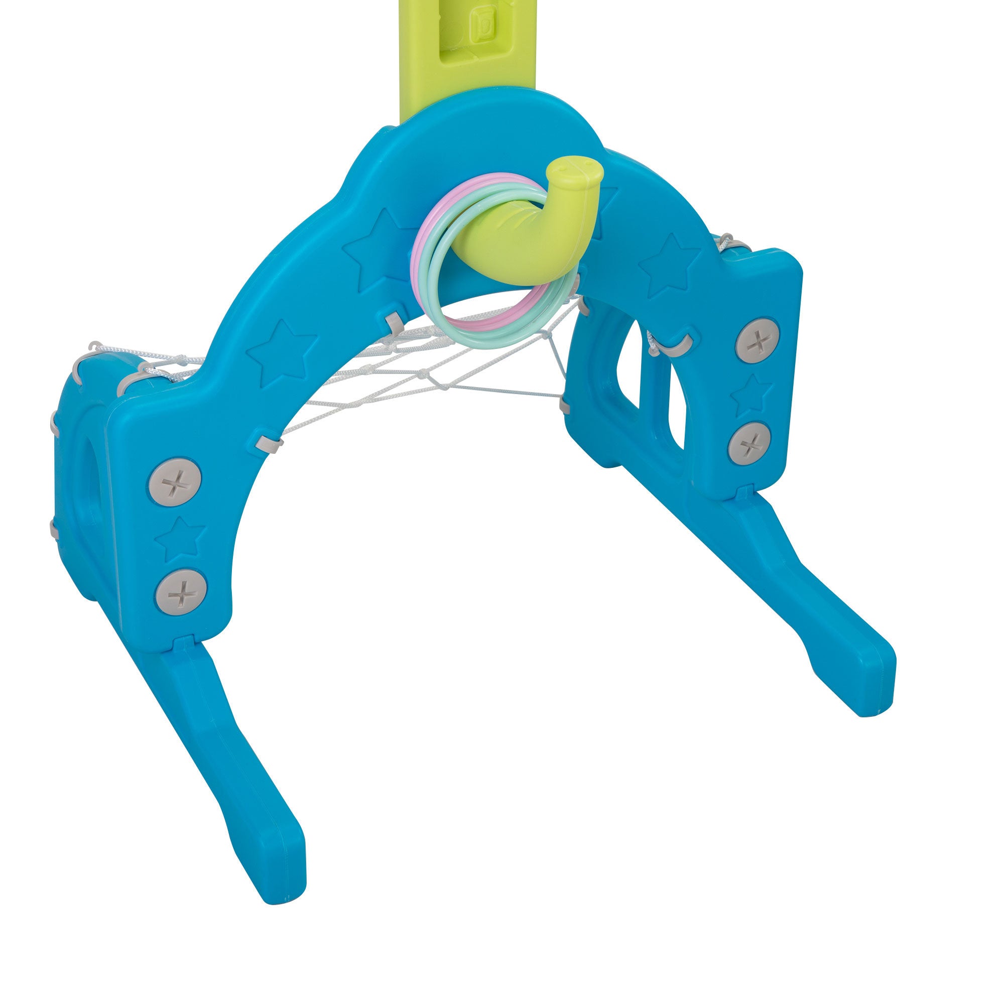 Extra-Long Slide and Swing Playset