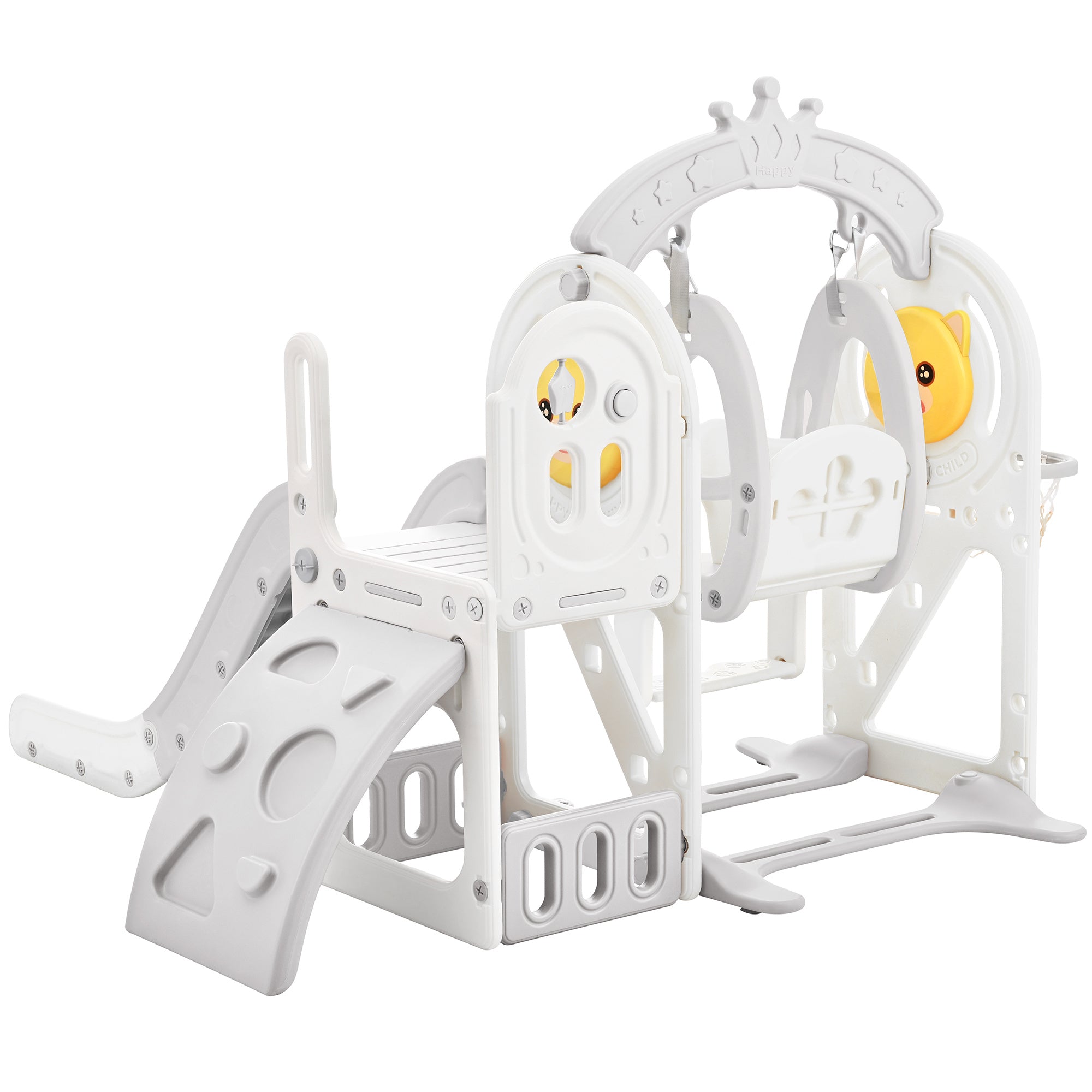 5-in-1 Toddler Playground with Slide