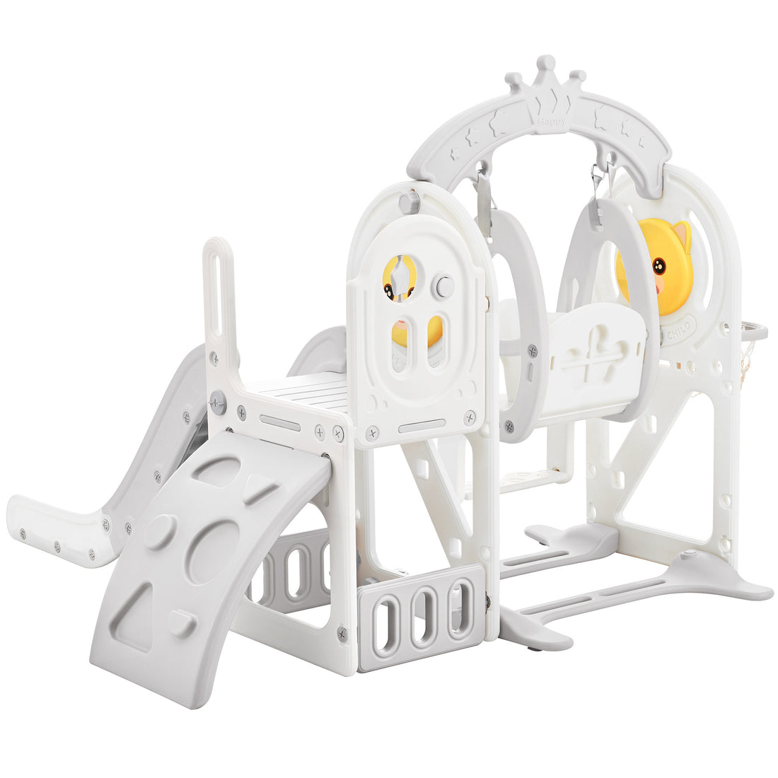 5-in-1 Toddler Playground with Slide