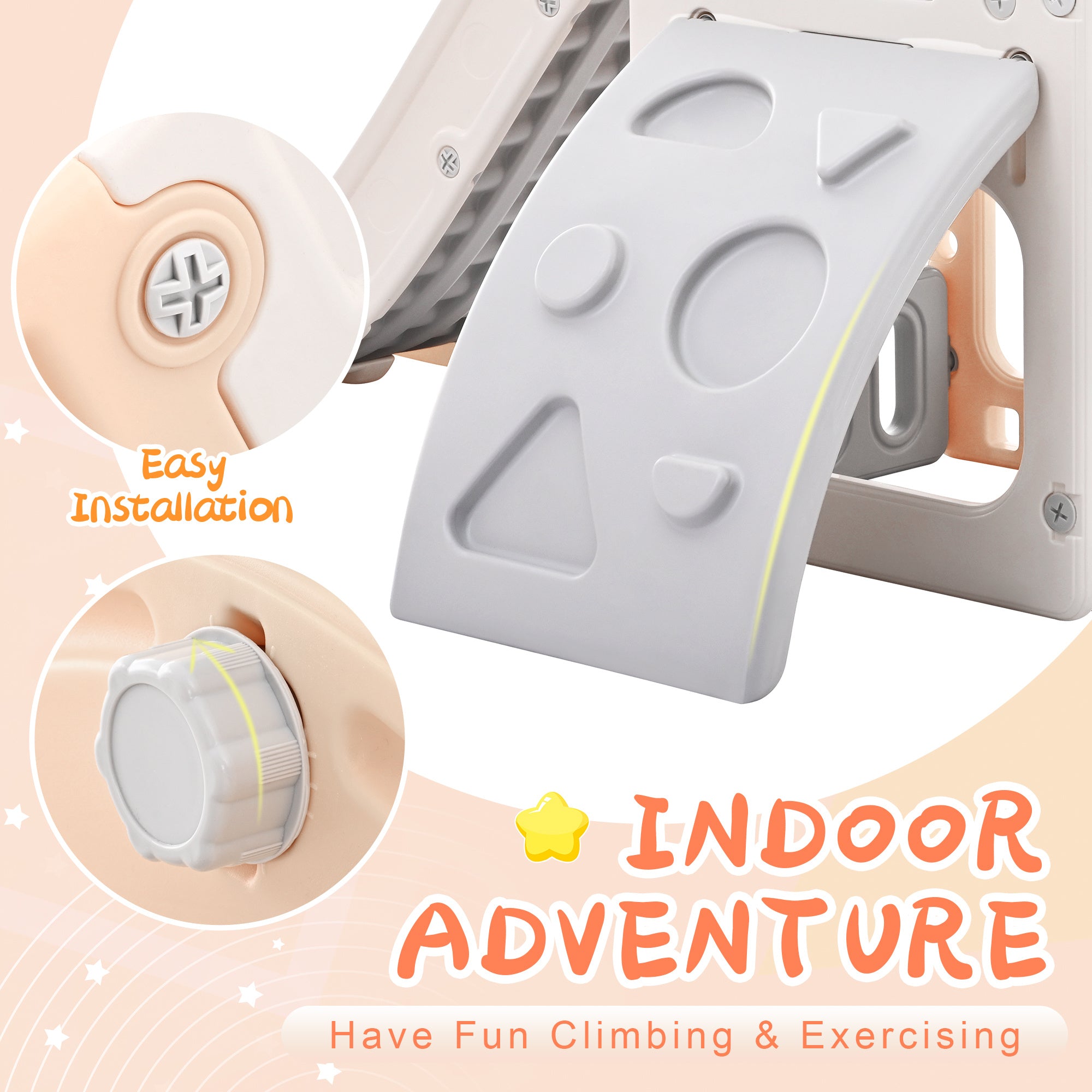 5-in-1 Toddler Playground with Slide