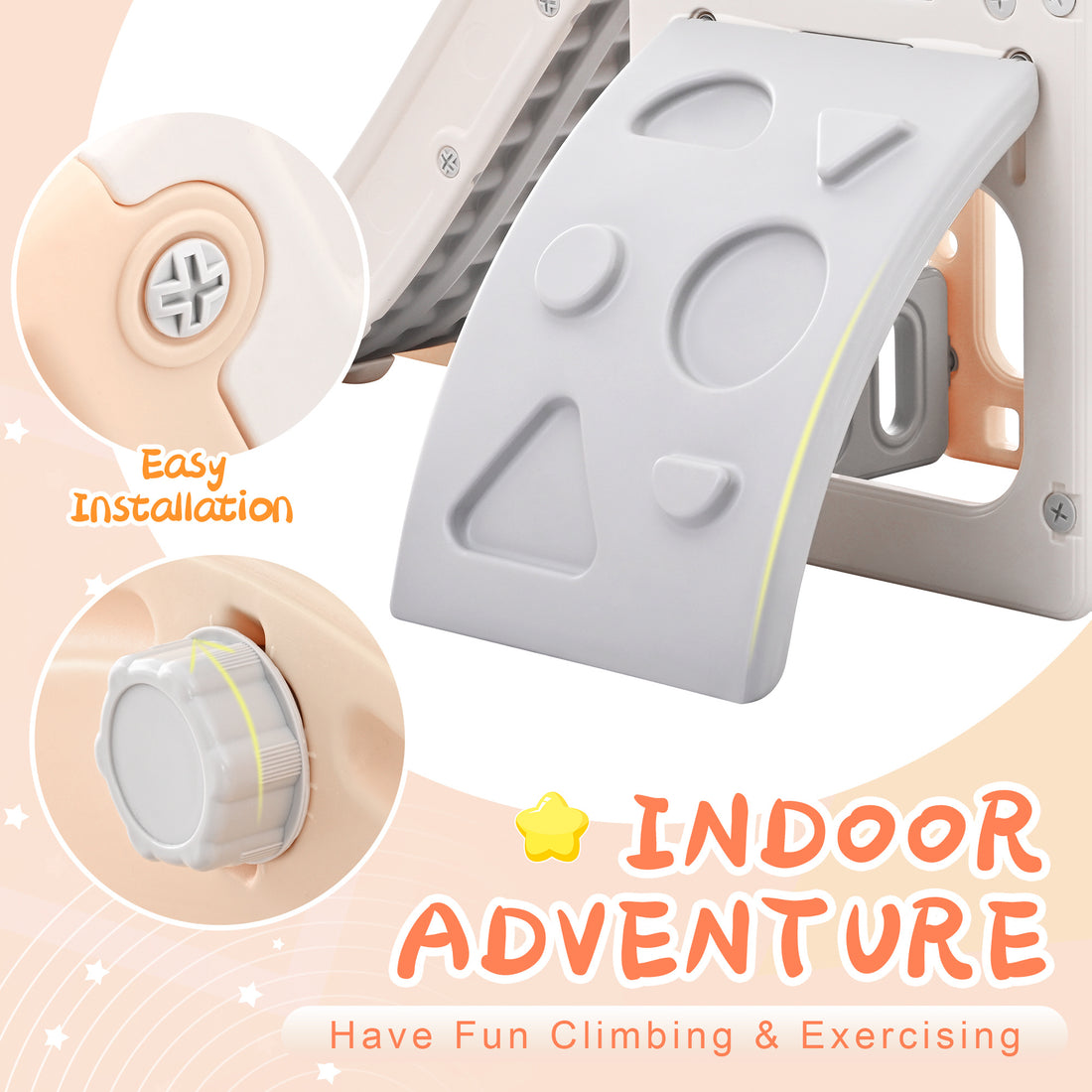 5-in-1 Toddler Playground with Slide