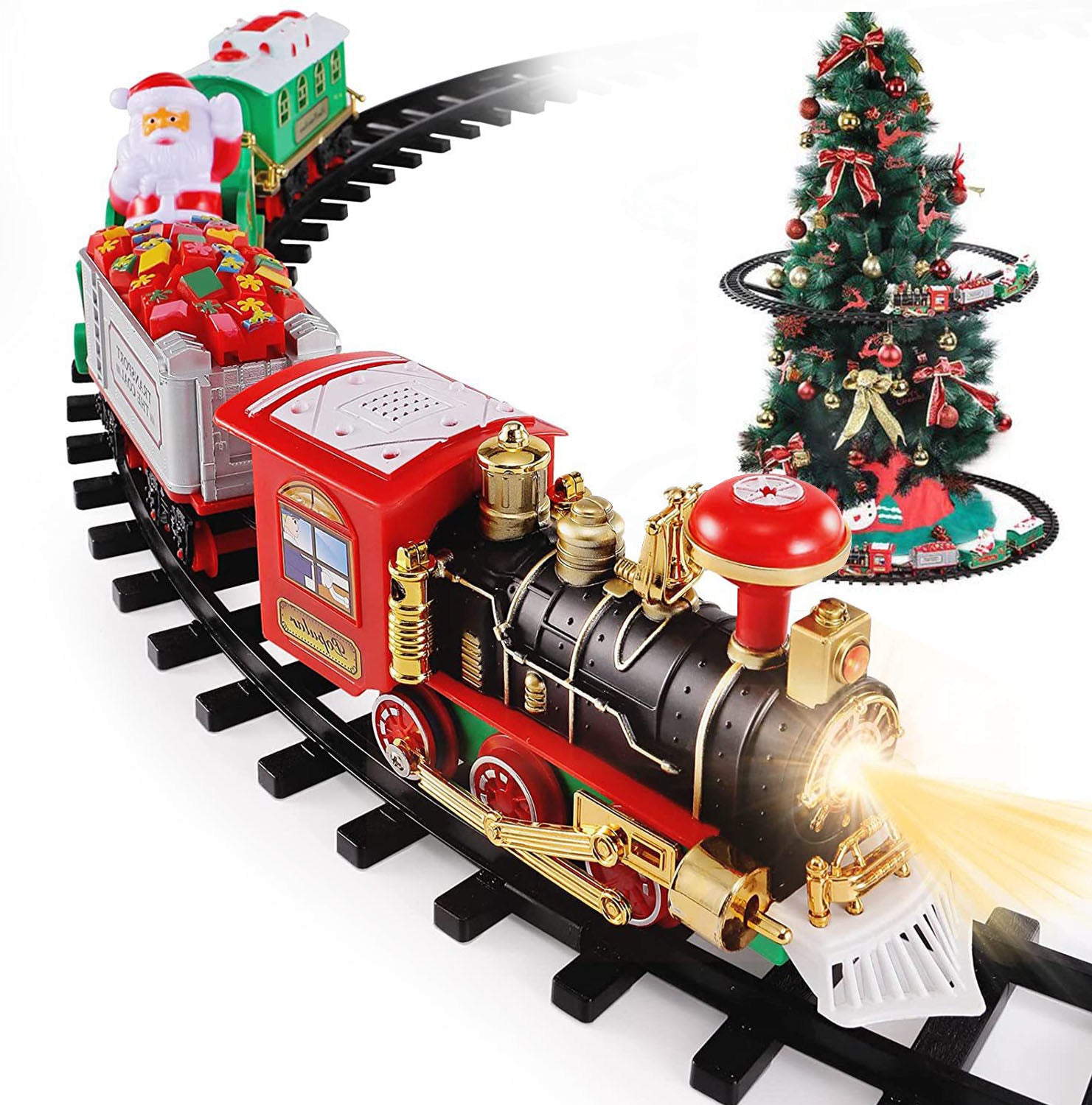 Xmas Steam Train Set for Kids
