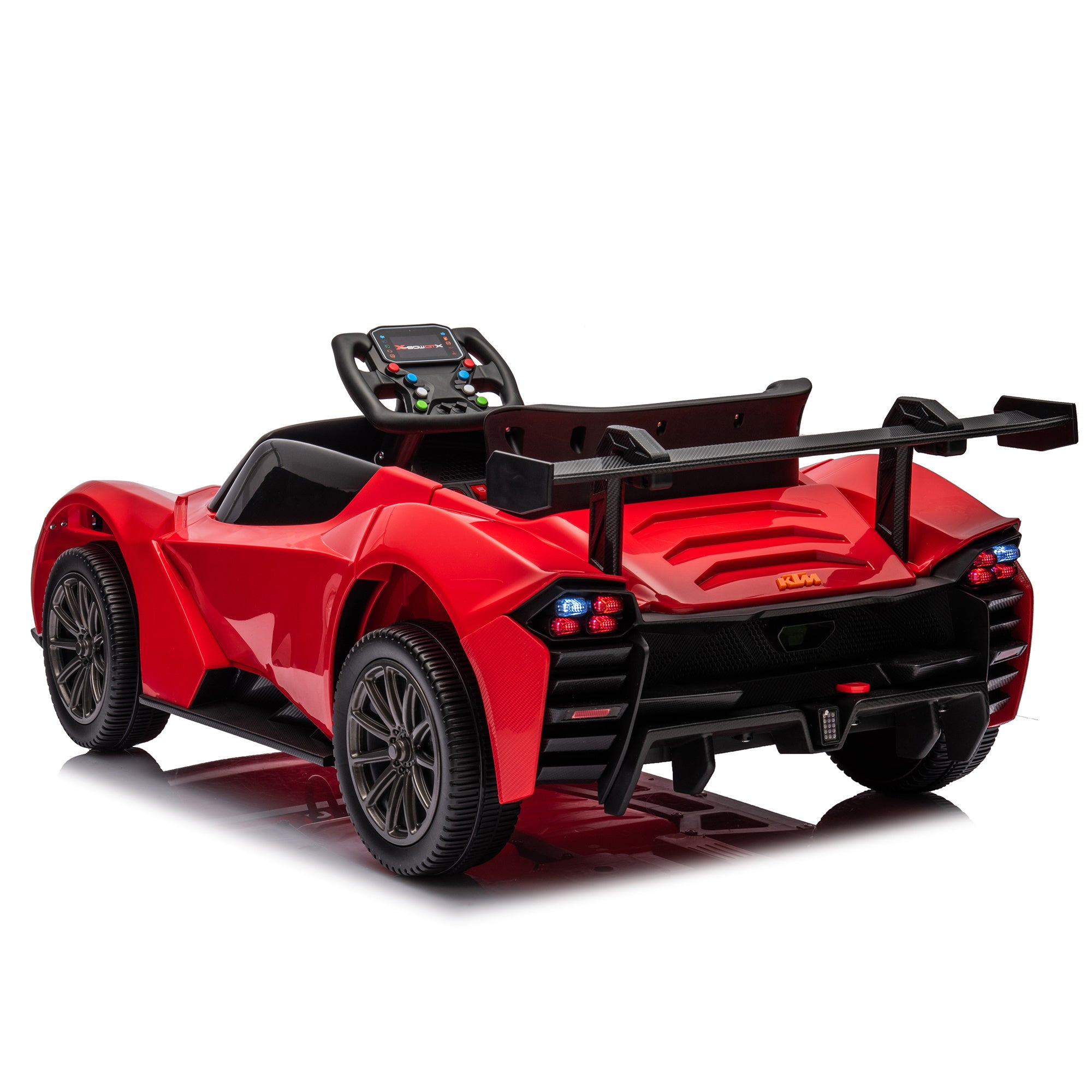 Licensed ktm x bow gtx,12v7A Kids ride on car 2.4G W/Parents Remote Control,electric car for kids,Three speed adjustable,Power display, USB,MP3 ,Bluetooth,LED light,Two-point safety belt