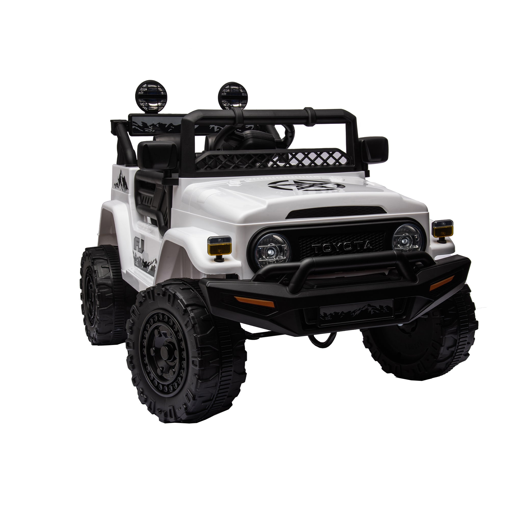 Toyota FJ Cruiser 12V Kids Ride-On Car with Remote Control