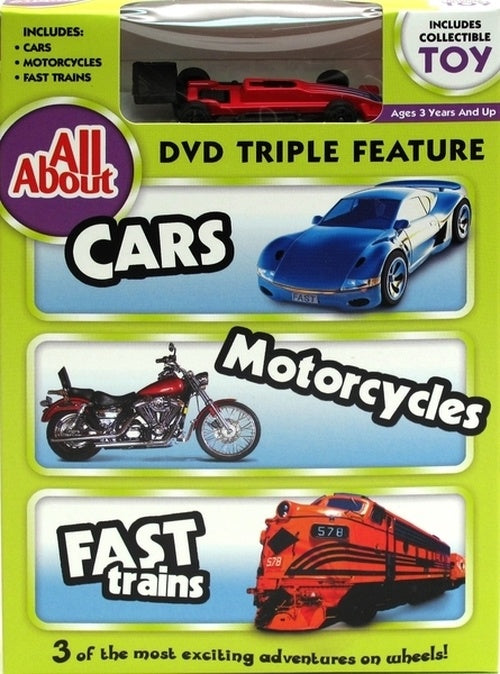 DVD with Collectible Vehicle Toy