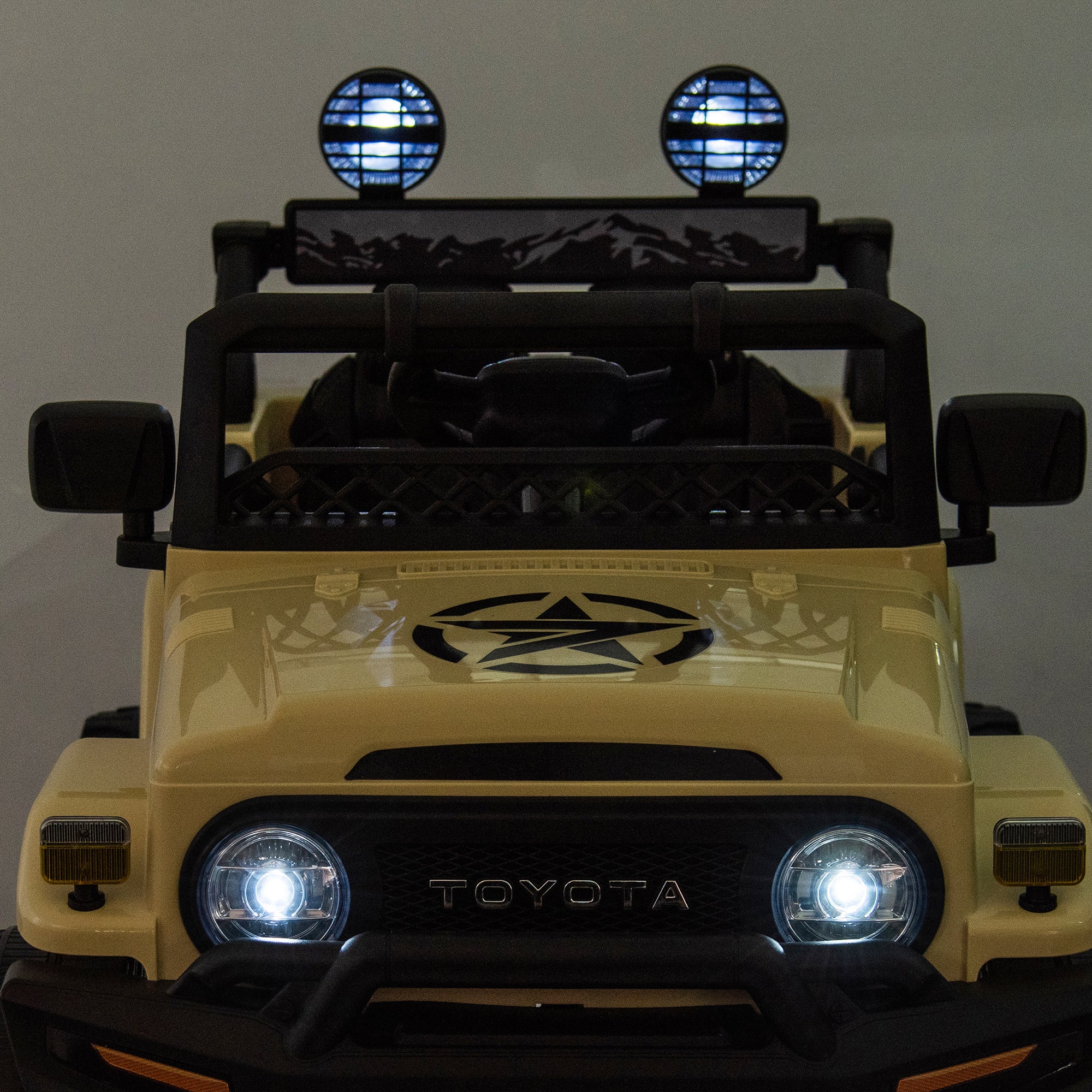 Toyota FJ Cruiser 12V Kids Ride-On Car with Remote Control
