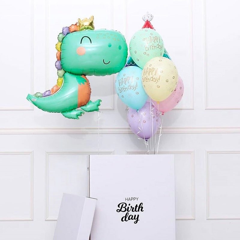 Cute Dinosaur Aluminum Foil Balloon