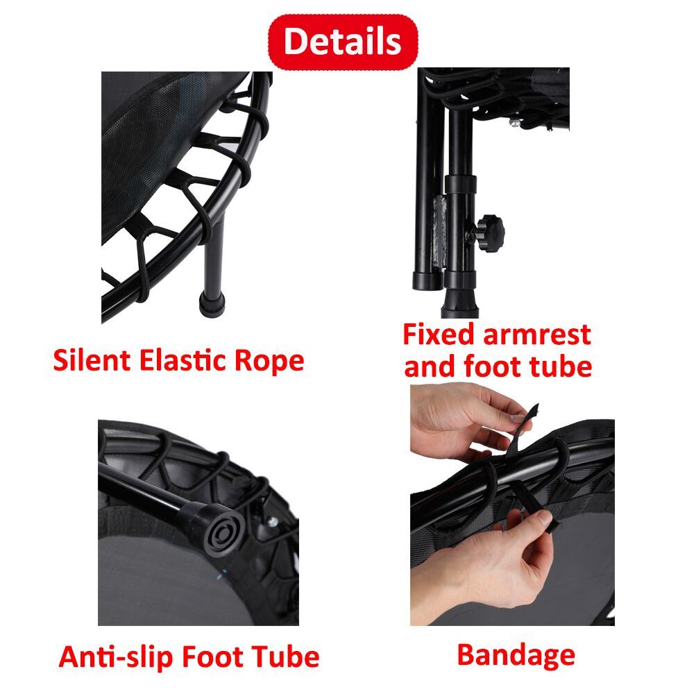 36" Foldable Fitness Trampoline for Kids